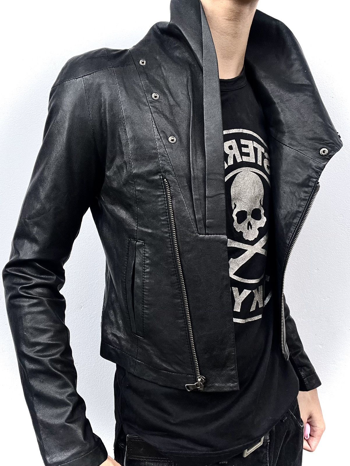 Emporio Armani FW2011 Emporio Armani Asymmetrical Jacket | Grailed