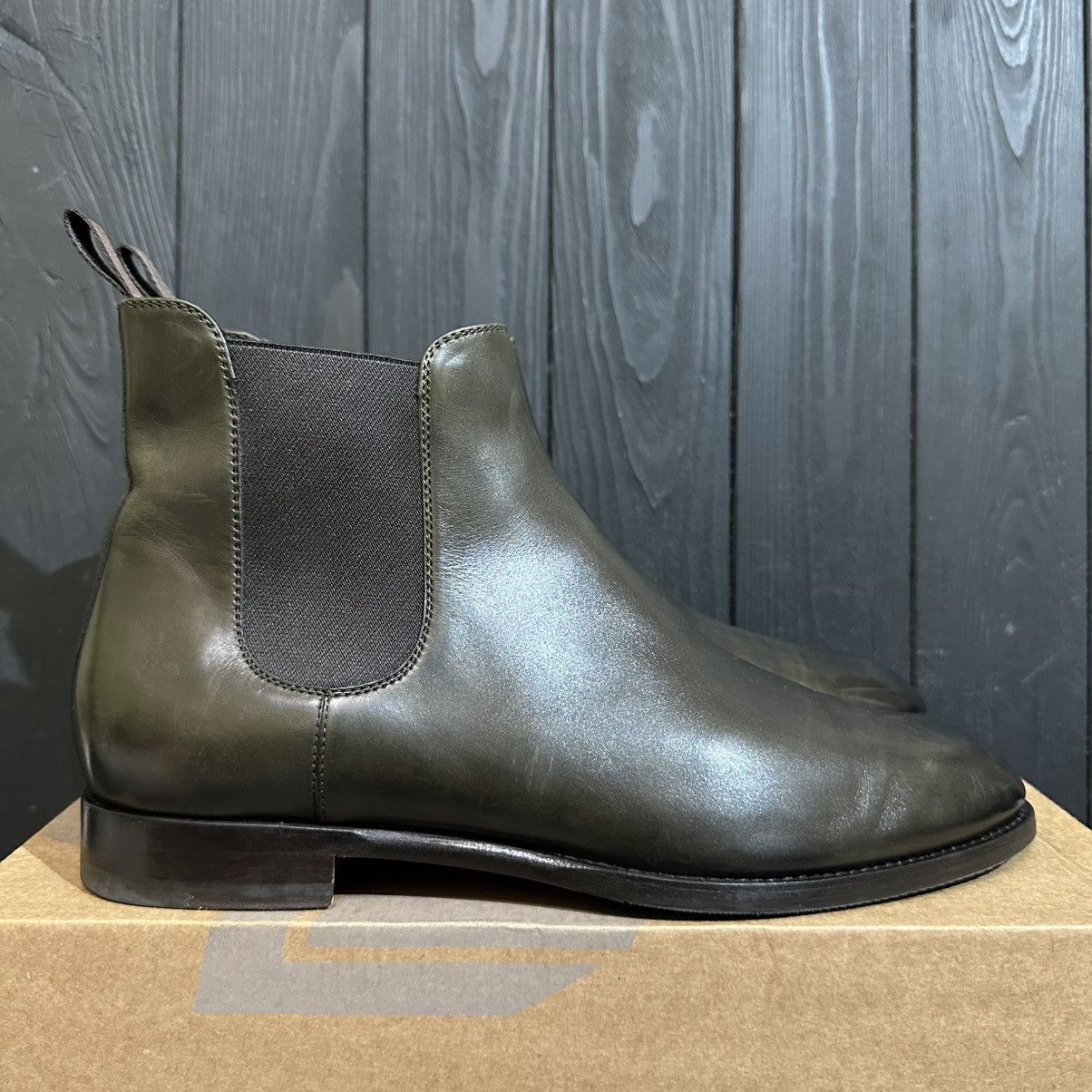 Santoni SANTONI Men’s Leather Chelsea Size 40 EU 7 US Size US 7 / EU 40 - 1 Thumbnail