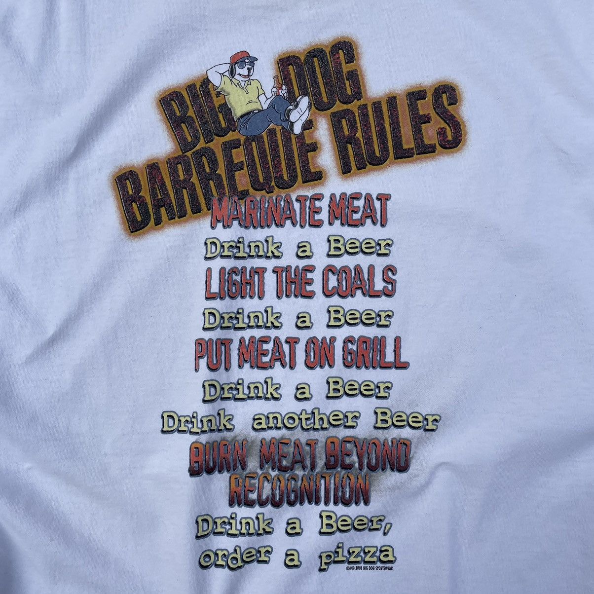 Rap Tees Vintage Big Dogs Santa Barbara T-shirts Big Logo 90s Y2K USA Size US L / EU 52-54 / 3 - 8 Thumbnail