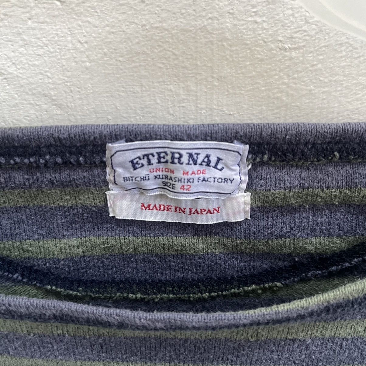 Eternal Rare Vintage Eternal Japan Stripes Longsleeve Tees Size US L / EU 52-54 / 3 - 9 Thumbnail