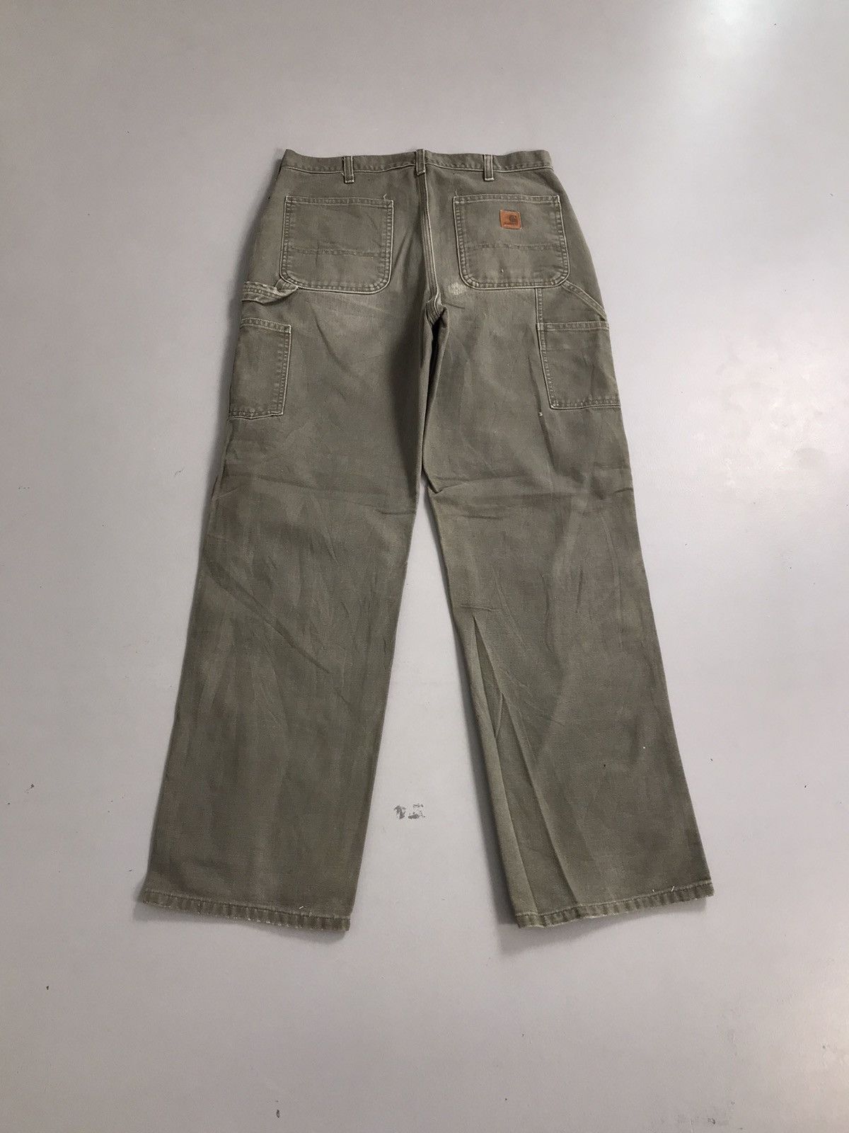 Carhartt Vintage faded Carhartt B11 mos carpenter denim Size US 36 / EU 52 - 2 Thumbnail