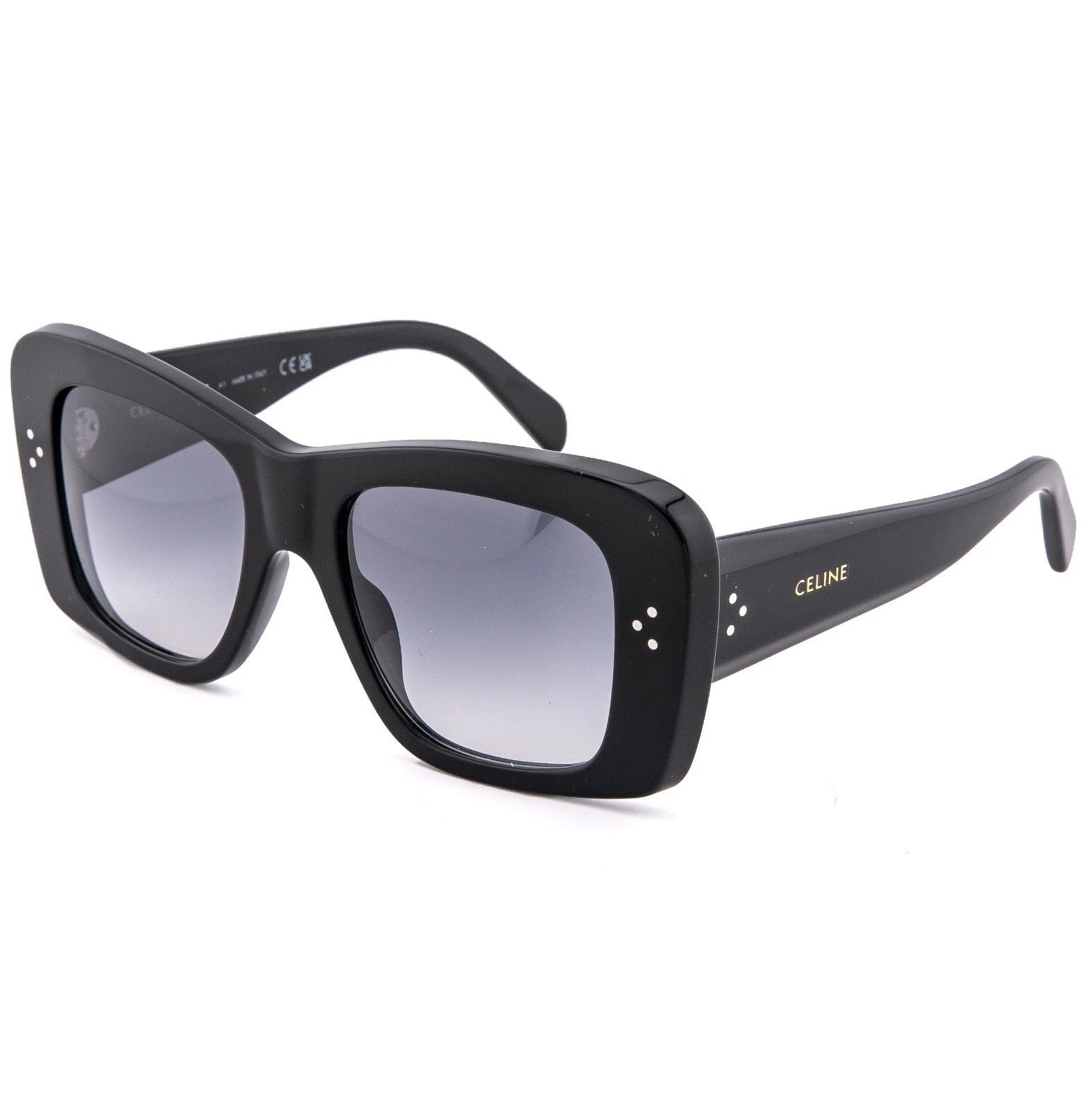 Celine CELINE 40321 CL40321I BOLD 3 Dots Black Sunglass 01B Size ONE SIZE - 3 Thumbnail