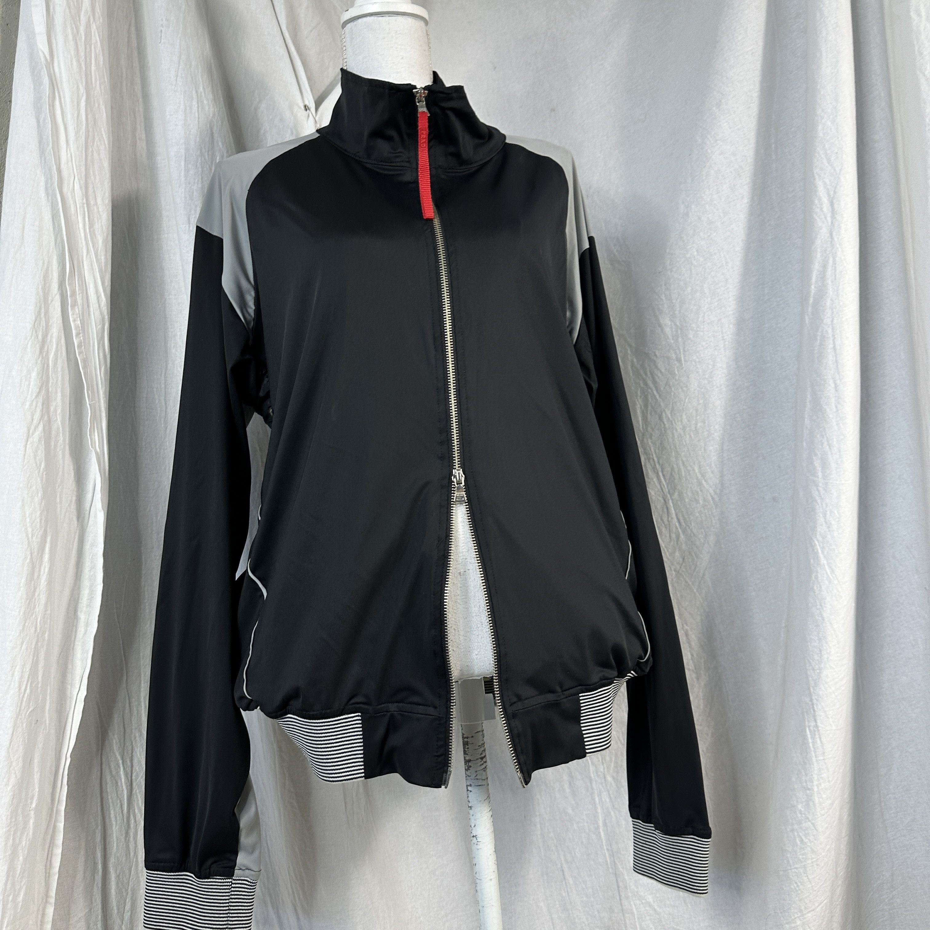 Prada × Vintage Vintage Old Money Preppy Prada Jacket Double Zip 00s Size US XL / EU 56 / 4 - 2 Thumbnail
