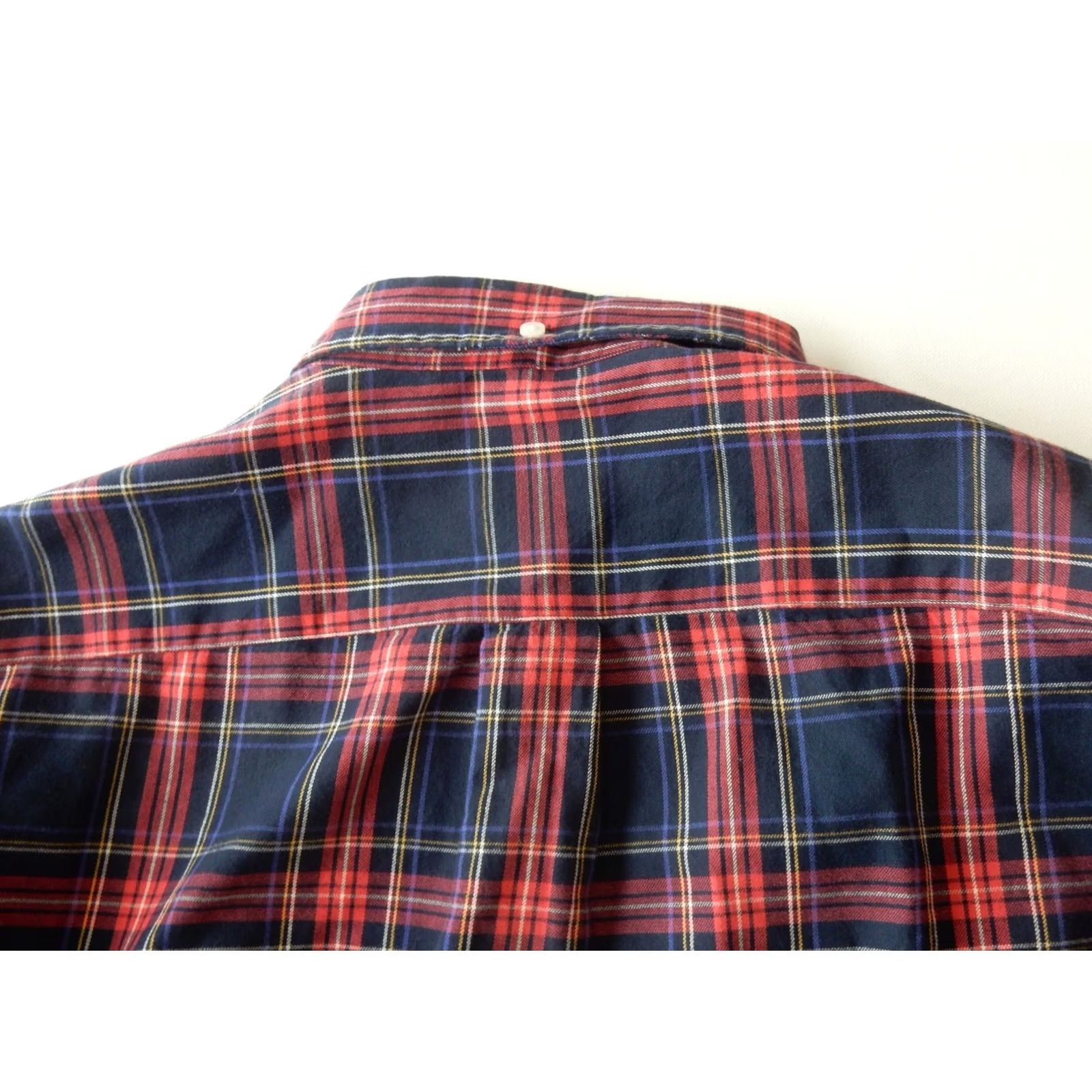 Brooks Brothers Brooks Brothers Shirt Plaid Button-Front Long Sleeve XL Men Blue Cotton Button-Up, Mens XL Plaid Shirt Size US XL / EU 56 / 4 - 4 Thumbnail