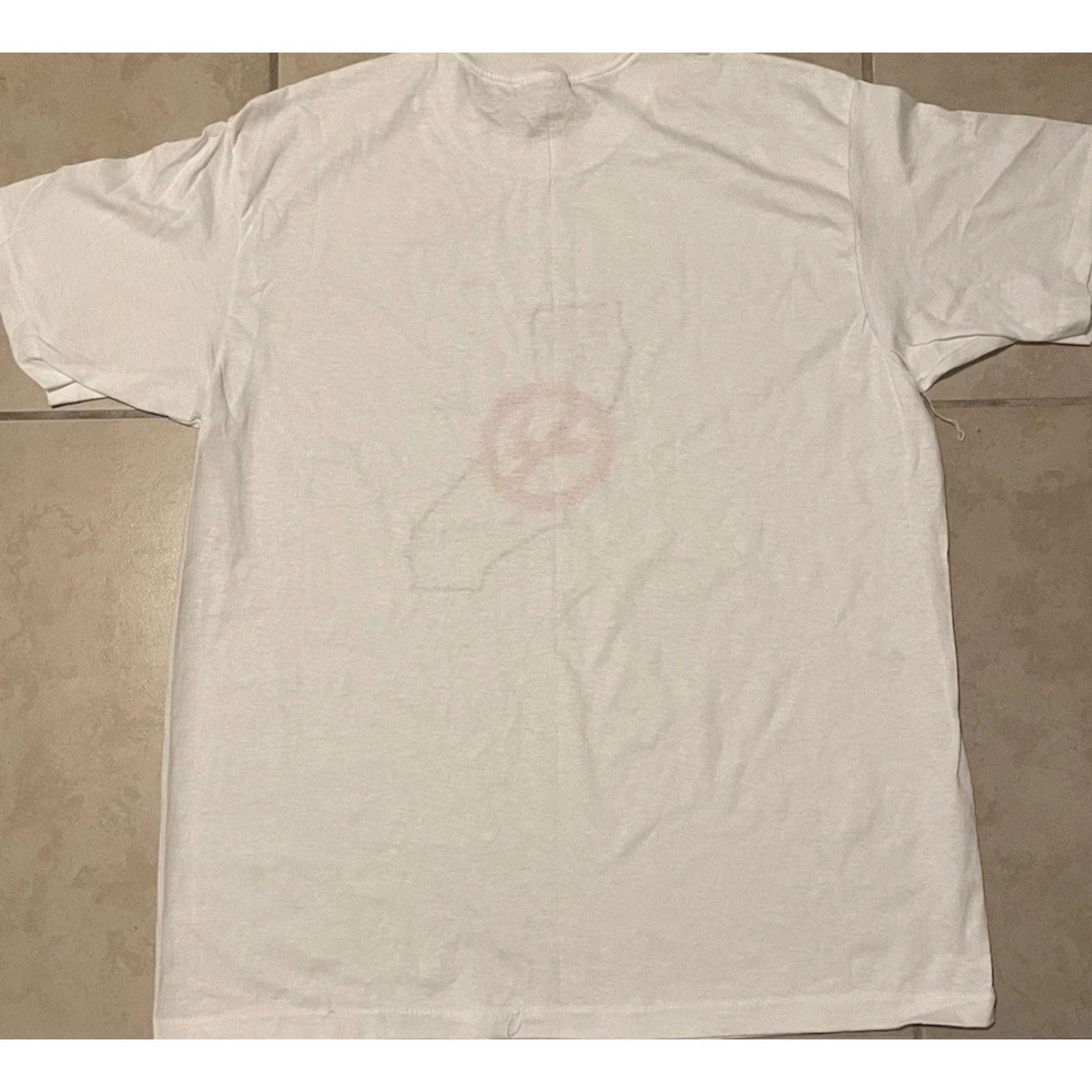 Vintage VINTAGE California Anti Smoking Shirt XL White 90s Grunge Tobacco Humor 80s USA Mens T-Shirt Size US XL / EU 56 / 4 - 4 Thumbnail