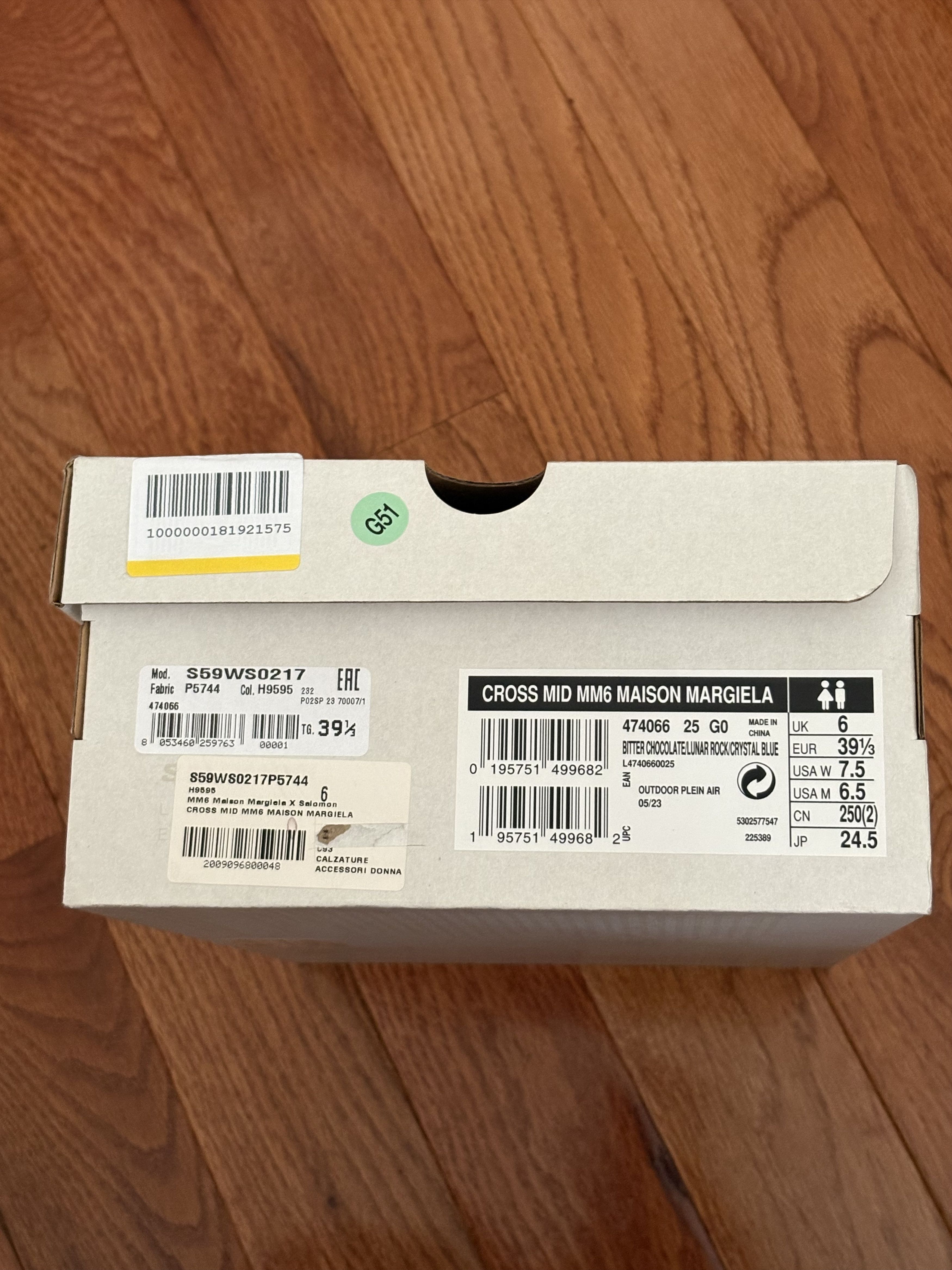 Maison Margiela × Salomon MM6 x Salomon Cross Mid Size US 6.5 / EU 39-40 - 5 Thumbnail