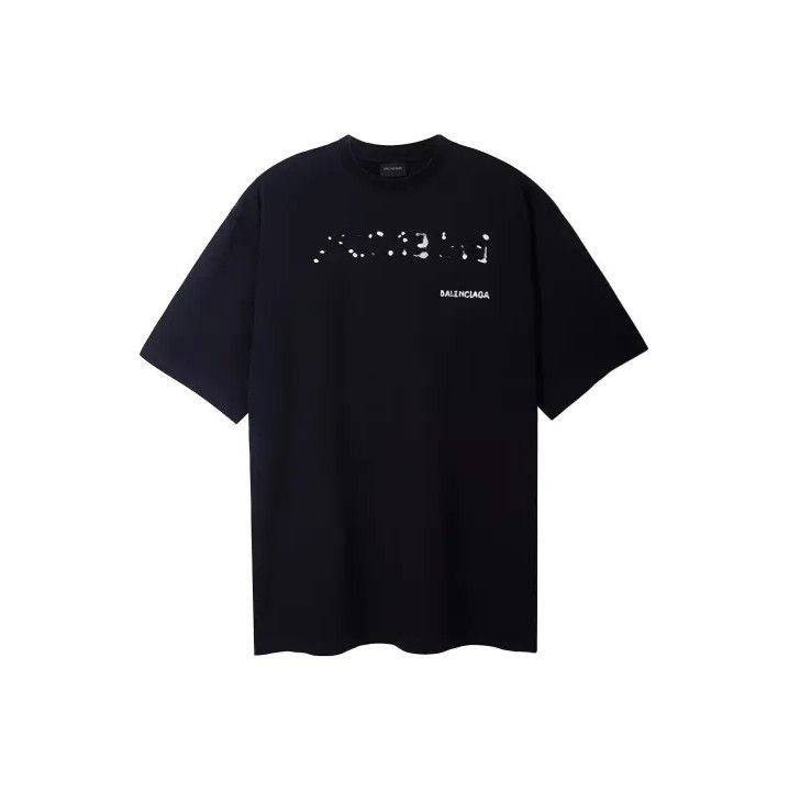 Adidas × Balenciaga SS23 Balenciaga Adidas Black Red Panelled T