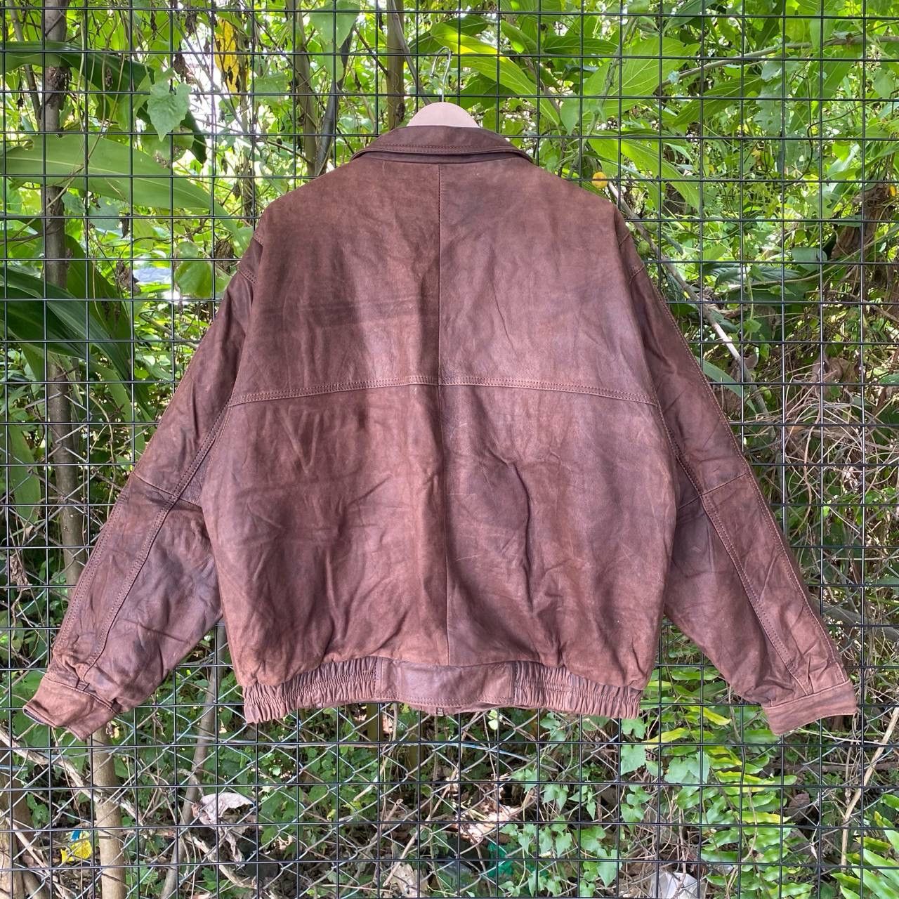 Genuine Leather × Vintage Vintage Genuine Leather Jacket Size US L / EU 52-54 / 3 - 7 Thumbnail