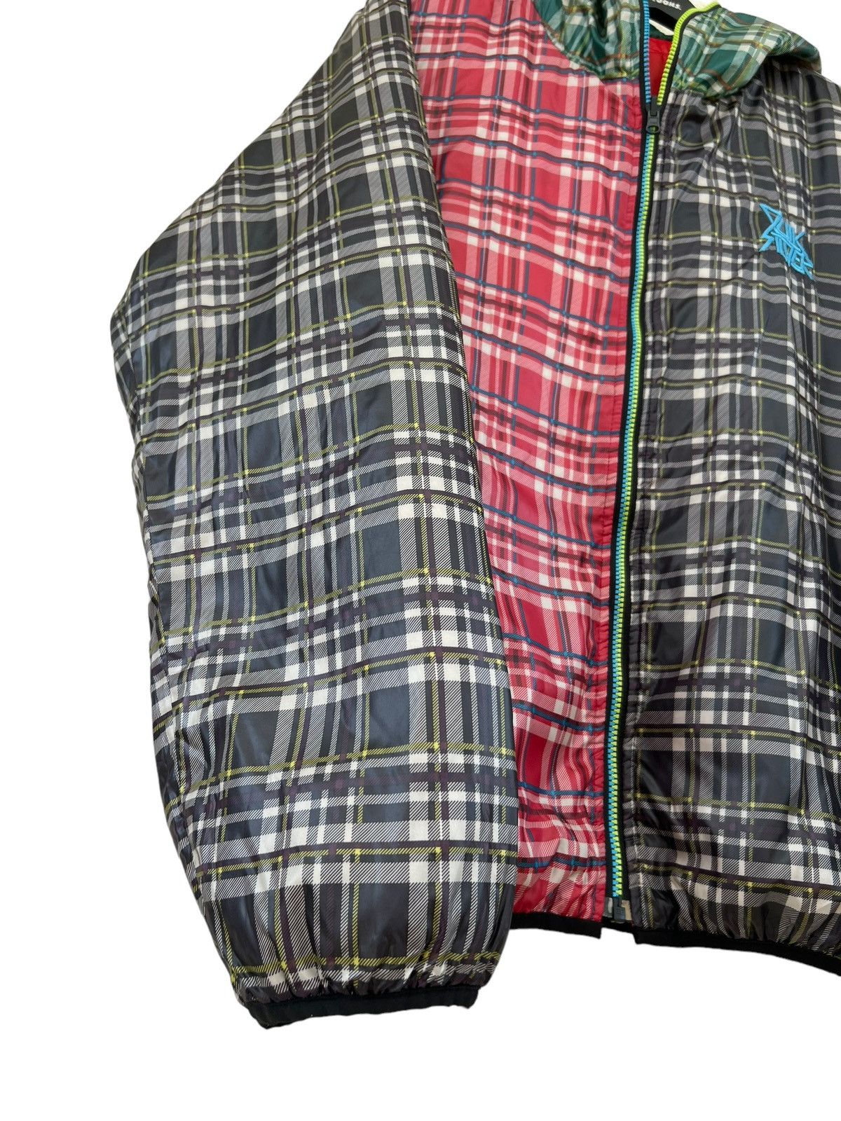 Quiksilver Vintage 2000s Quiksilver Multi Colour Reversible Puffer hood Size US XL / EU 56 / 4 - 11 Thumbnail