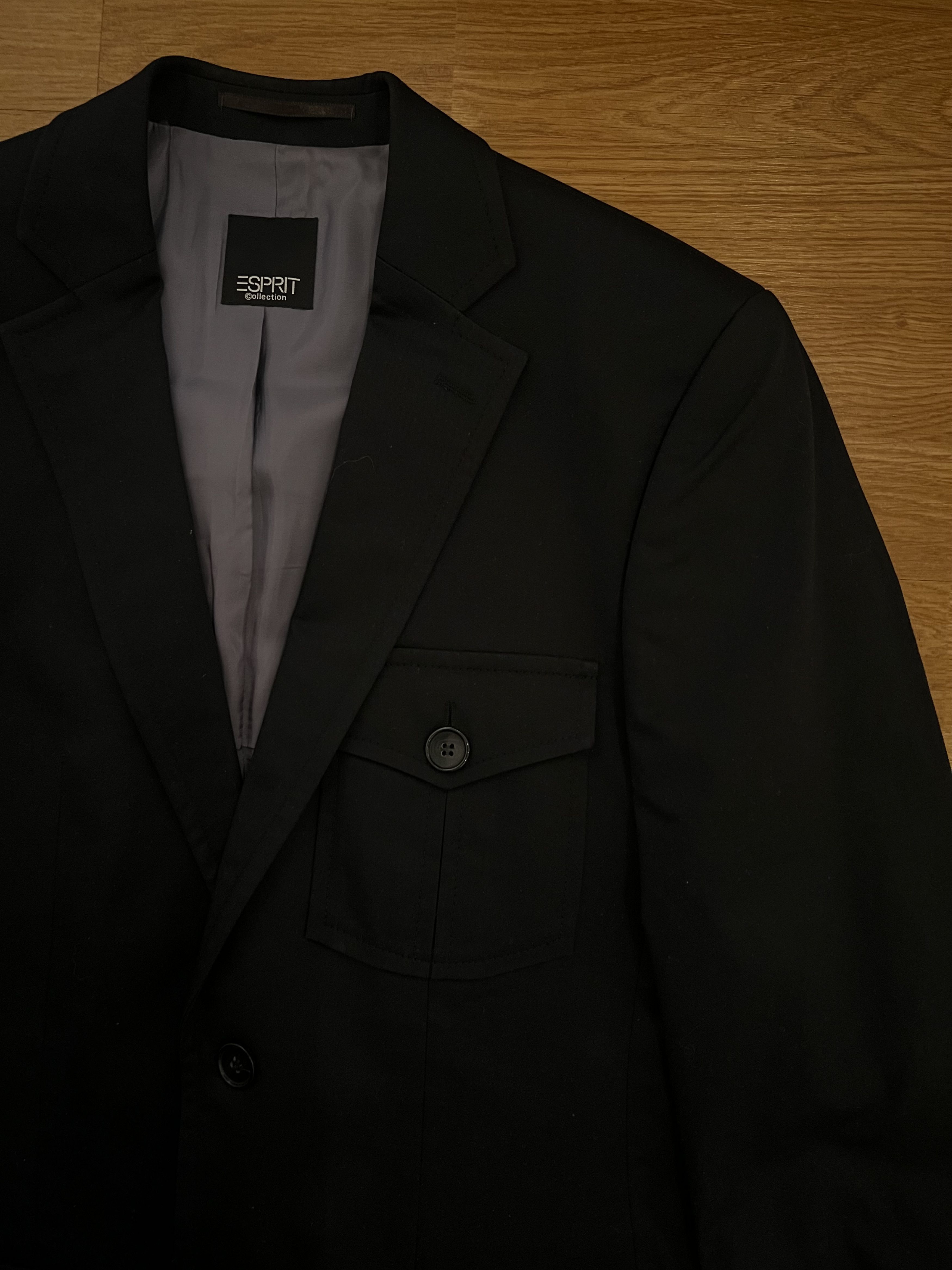 Esprit Esprit Blazer Jacket black Size 48S - 5 Thumbnail