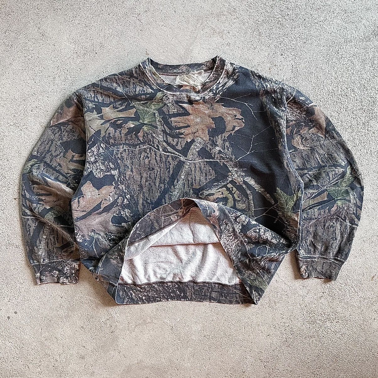 Realtree Vintage Y2K Carhartt Style Realtree Camo Crewneck Sweatshirt Size US L / EU 52-54 / 3 - 5 Thumbnail
