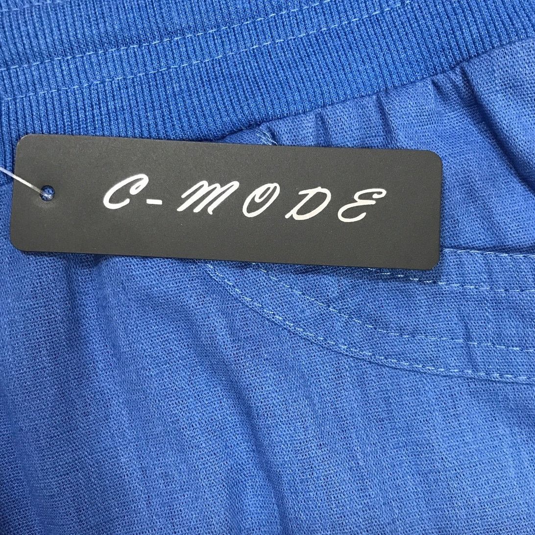 Other NWTC-MODE Blue Elastic Waistband Jogging Short Size 32" / US 10 / IT 46 - 3 Thumbnail