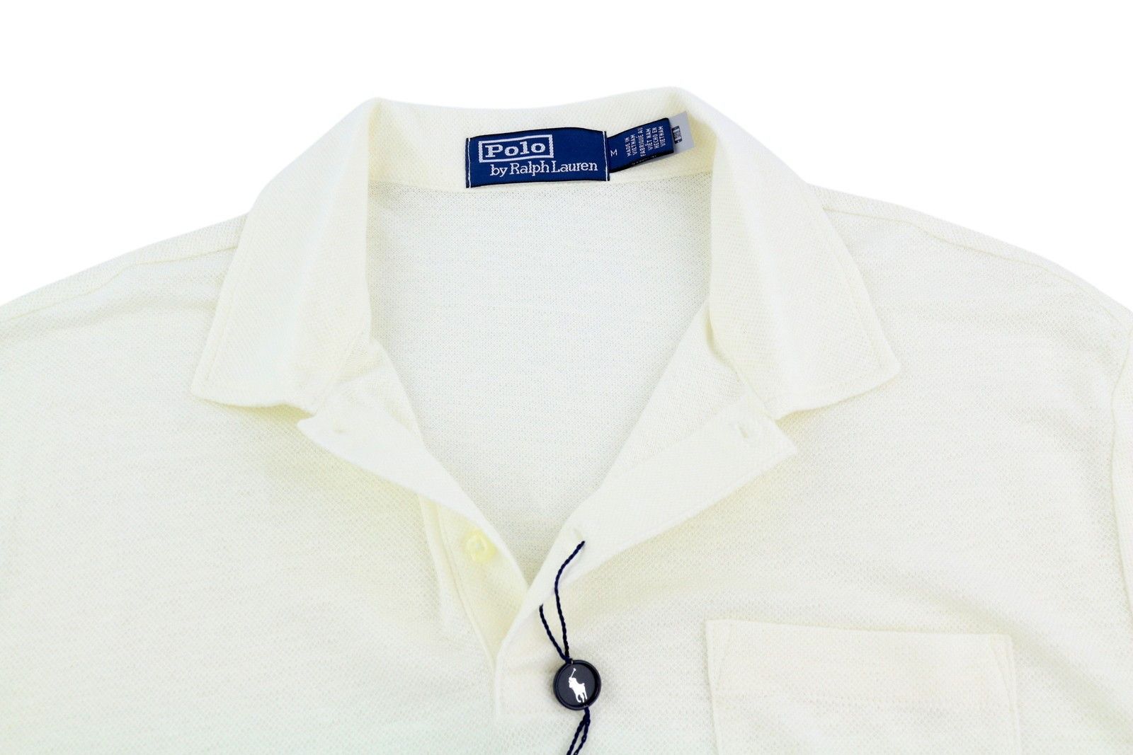 Polo Ralph Lauren M White Polo Short Sleeve Embroidered T-Shirt 84502 Size US M / EU 48-50 / 2 - 4 Thumbnail