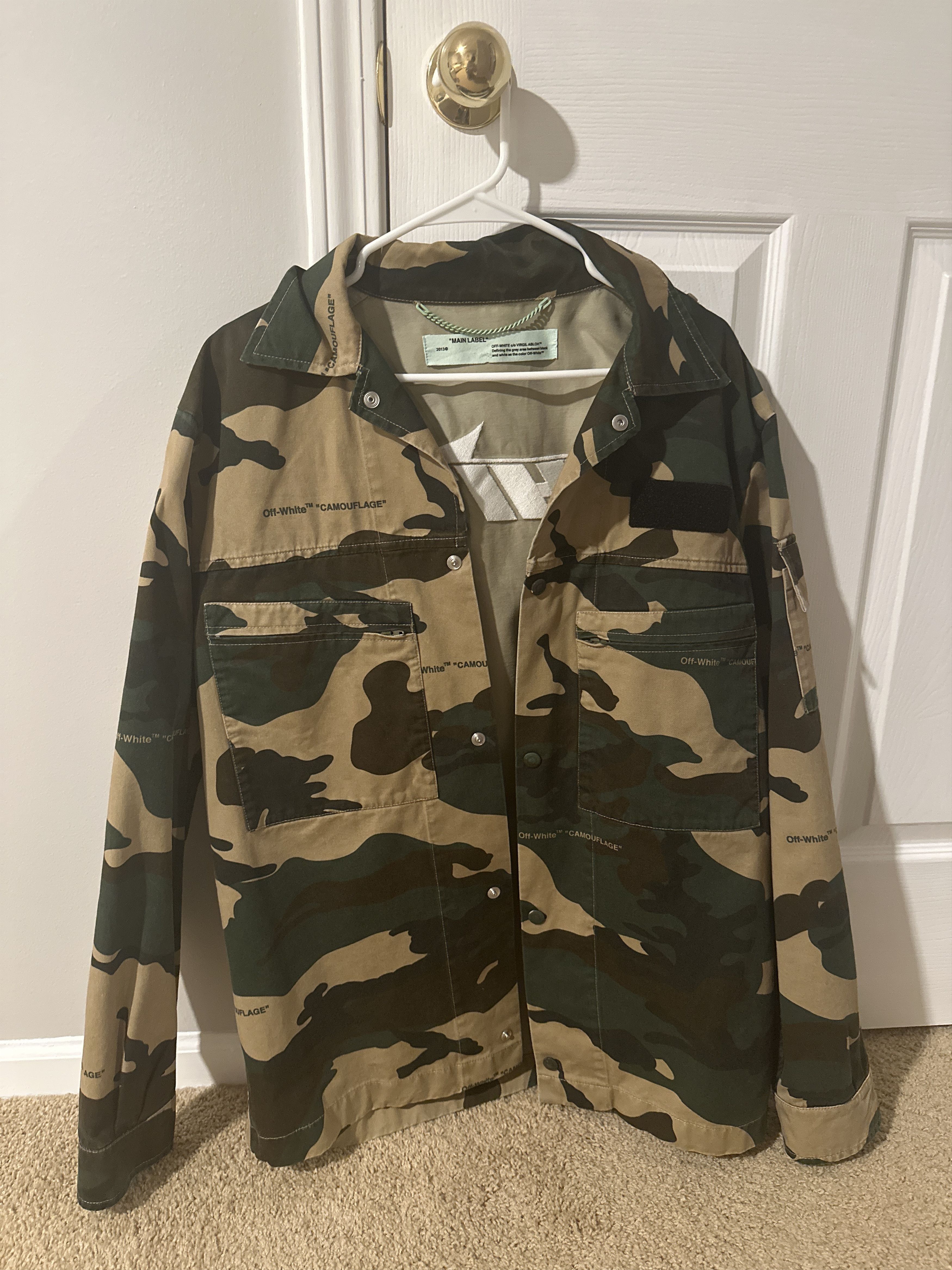 Off-White Camo Off-White Jacket Size US L / EU 52-54 / 3 - 1 Thumbnail