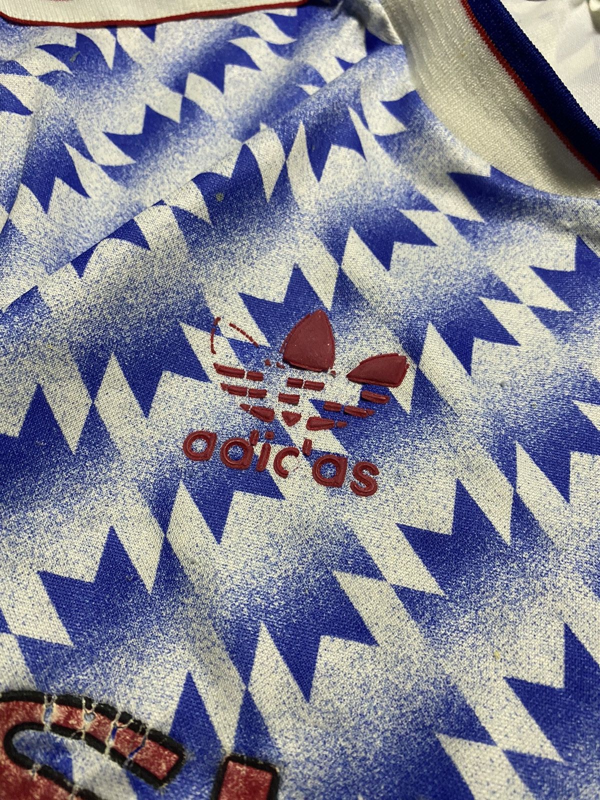 Adidas × Vintage Vintage Manchester United 1990/92 away y2k football t shirt Size US M / EU 48-50 / 2 - 9 Thumbnail