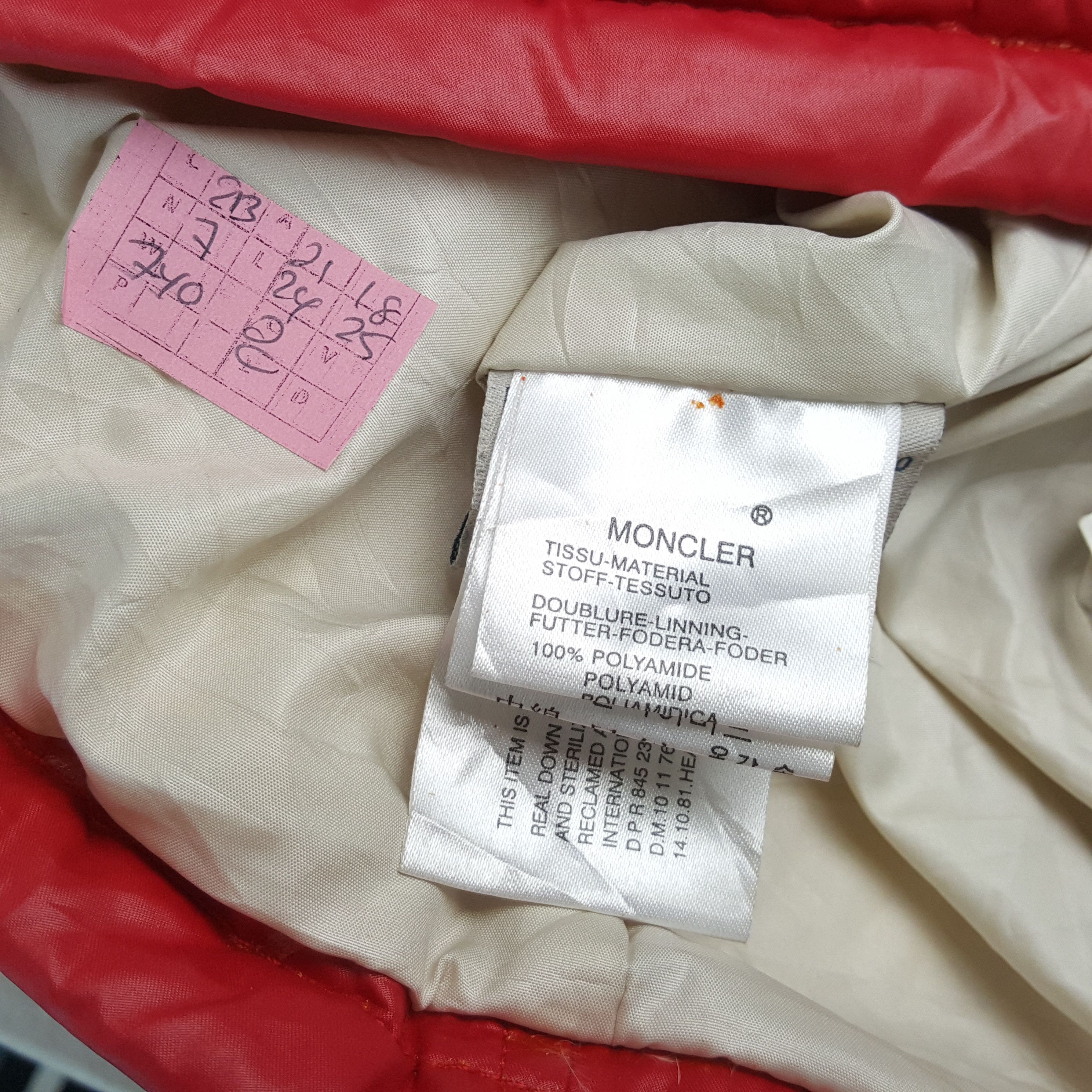 Vintage MONCLER Logo Design Fashion Style Winter Puffer Jacket Size US M / EU 48-50 / 2 - 6 Thumbnail