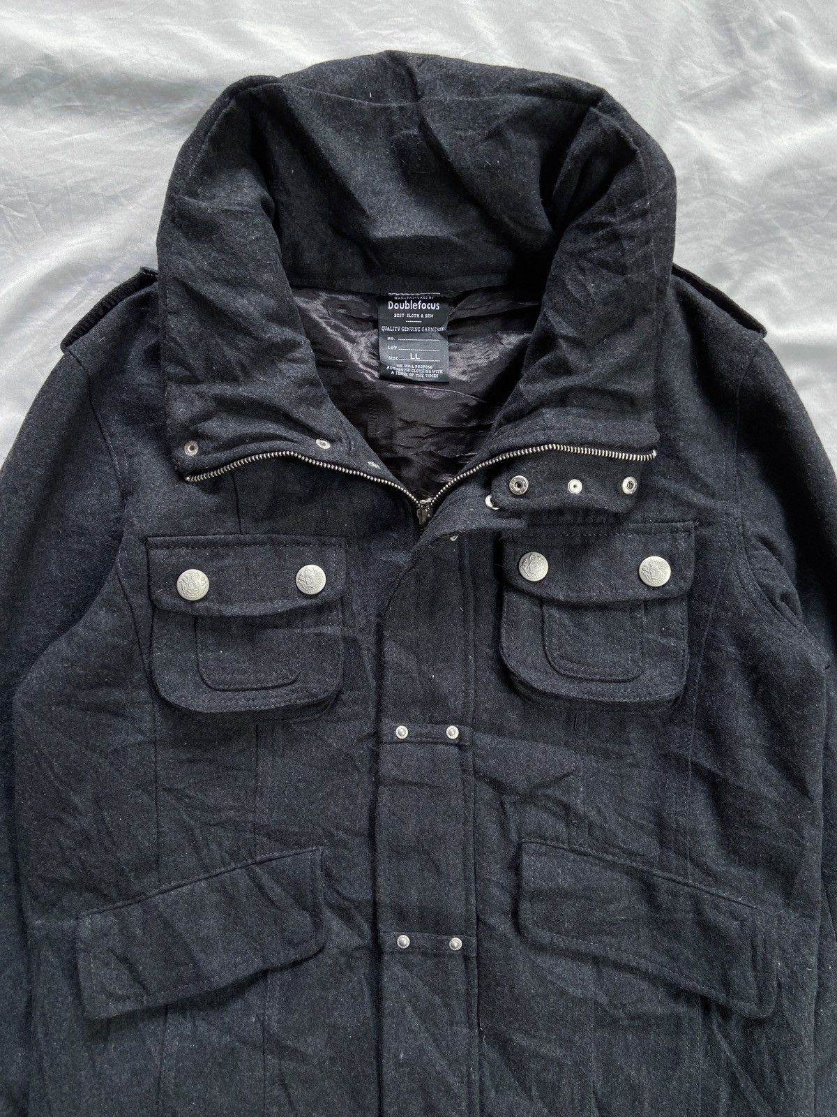 Isamu Katayama Backlash DOUBLE FOCUS MULTI POCKET BONO ZIP HOODIE Size US L / EU 52-54 / 3 - 9 Thumbnail