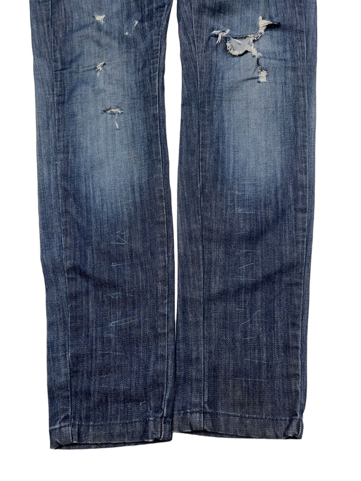 Japanese Brand × Miss Sixty × Vintage Vintage y2k Killah Low Rise Jeans Distressed Denim Size 28" / US 6 / IT 42 - 3 Thumbnail