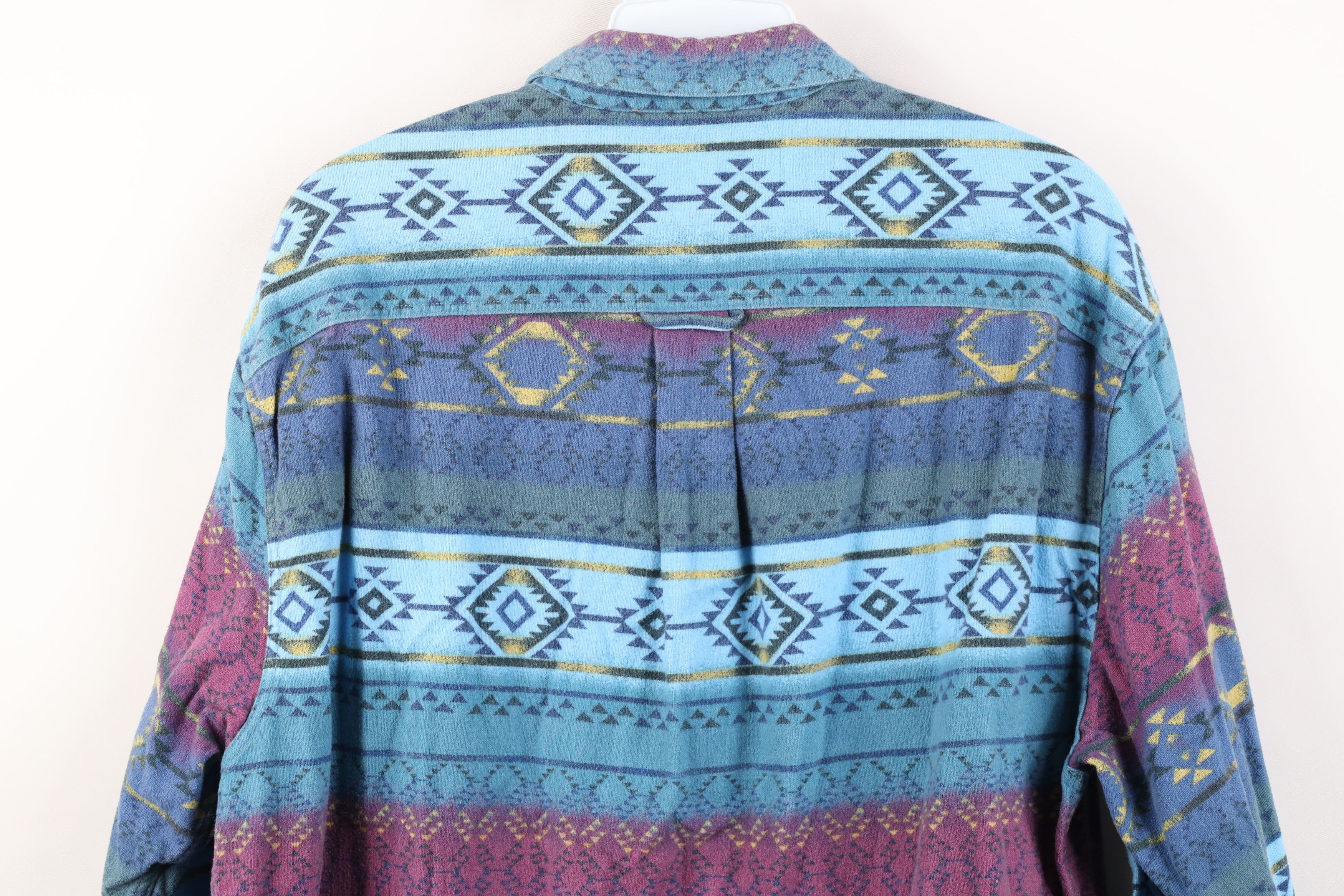Cabelas Vintage 90s Cabelas Chamois Cloth Collared Button Shirt Size L / US 10 / IT 46 - 9 Thumbnail