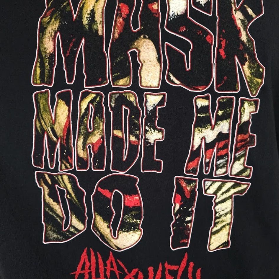 Port & Company Alla Xul Elu T Shirt Mens XL Black Mask Made Me Do It Horrorcore Horror Rap Band Hip Hop tour 2010-2019 Mens XL Black Shirt Size US XL / EU 56 / 4 - 3 Thumbnail