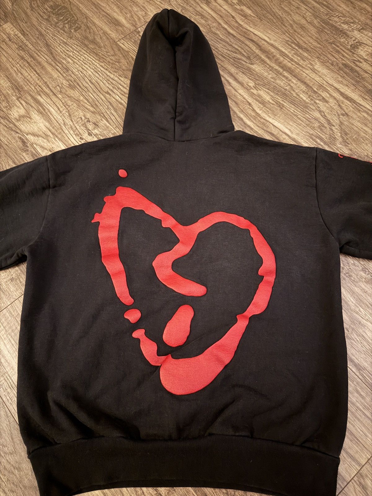 Revenge Revenge Valentine’s 2024 Black and Red Heartbreak hoodie Size US M / EU 48-50 / 2 - 1 Thumbnail