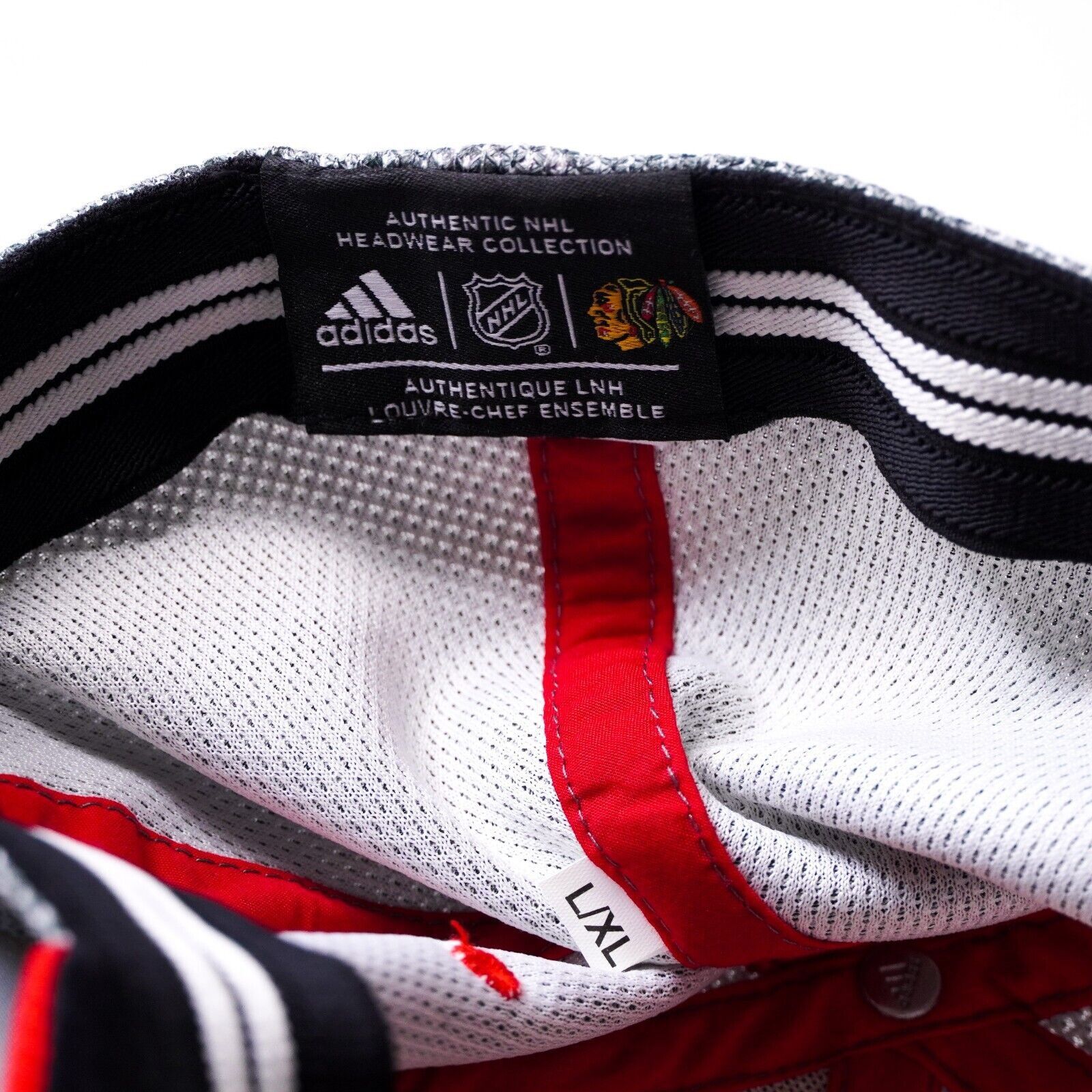Adidas Adidas Chicago Blackhawks Hockey NHL Fitted Baseball Hat Cap Size ONE SIZE - 7 Thumbnail