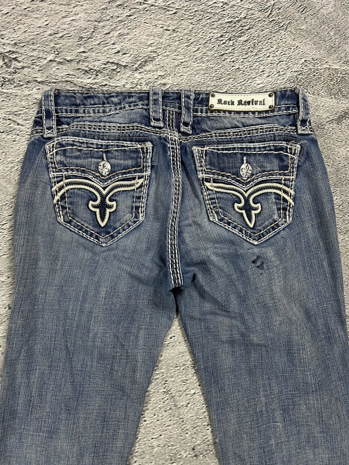 Rock Revival Rock Revival vintage blue jeans Y2K bootcut Size US 30 / EU 46 - 2 Thumbnail