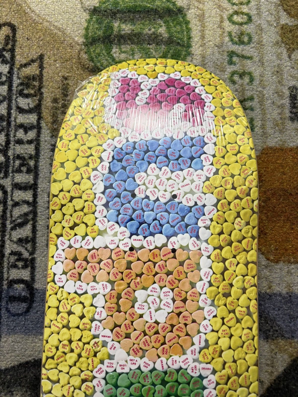 Supreme Supreme Candy Hearts Skateboard Deck Size ONE SIZE - 3 Thumbnail