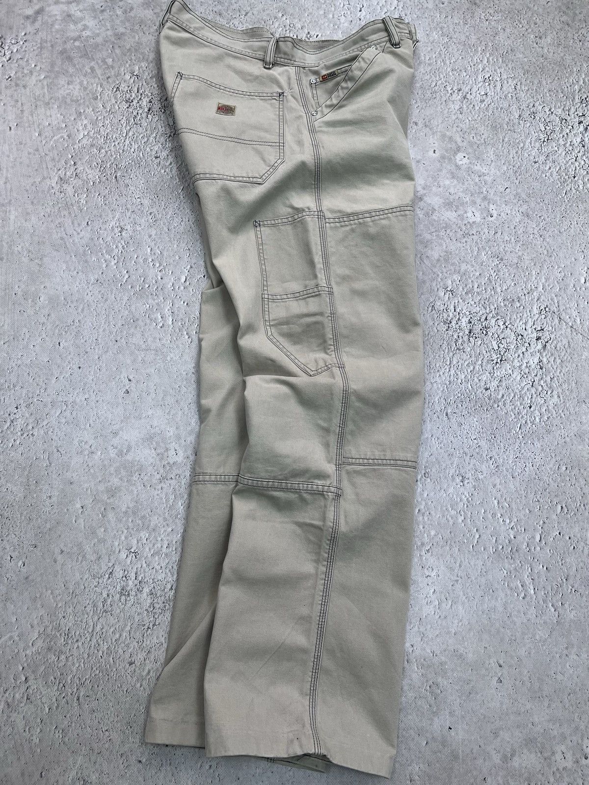 Carhartt × Diesel Vintage retro carpenter cargo diesel corduroy pants baggy Size US 31 - 8 Thumbnail