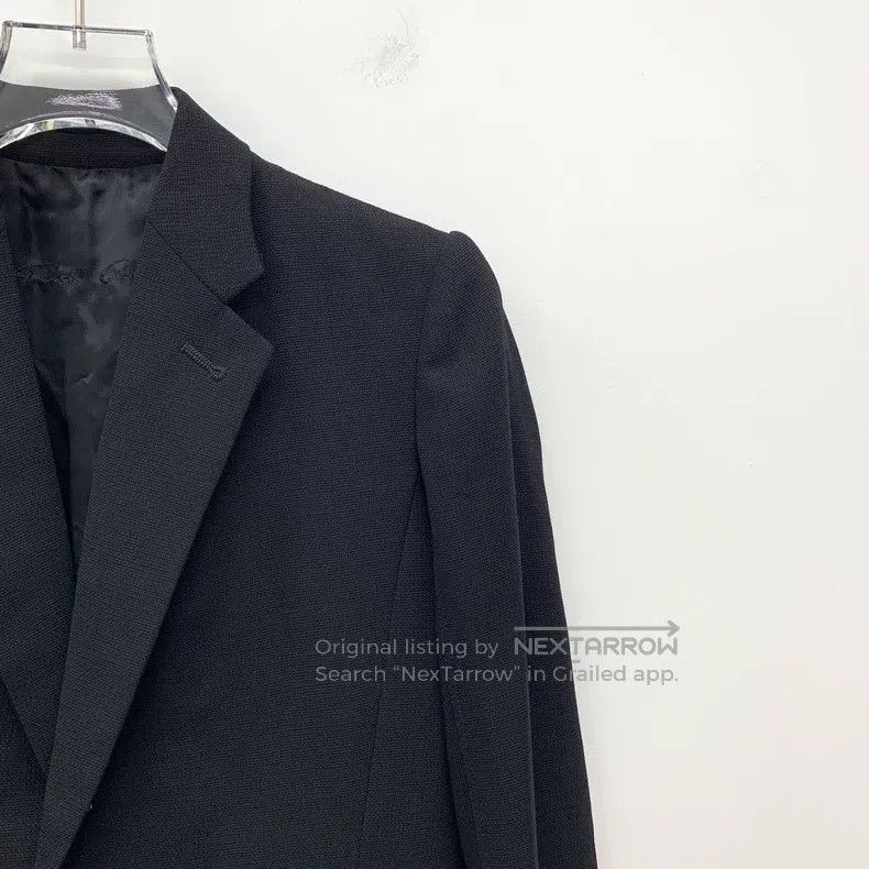 Rick Owens Rick Owens Black wool lapel single button long sleeve blaz Size XS / US 0-2 / IT 36-38 - 3 Thumbnail