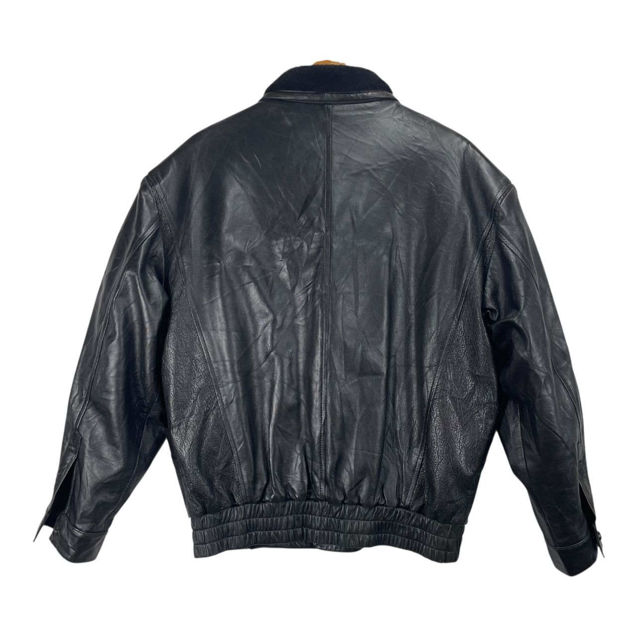 Lanvin Vintage Lanvin Studio Collared Fur Leather Jacket Size US L / EU 52-54 / 3 - 7 Thumbnail