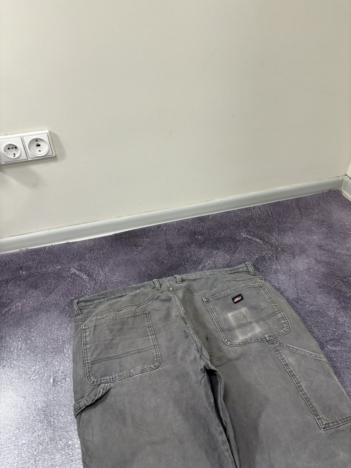 Dickies Vintage Dickies Y2K Carpenter USA Hype Gray Work Baggy Pants Size US 42 / EU 58 - 5 Thumbnail