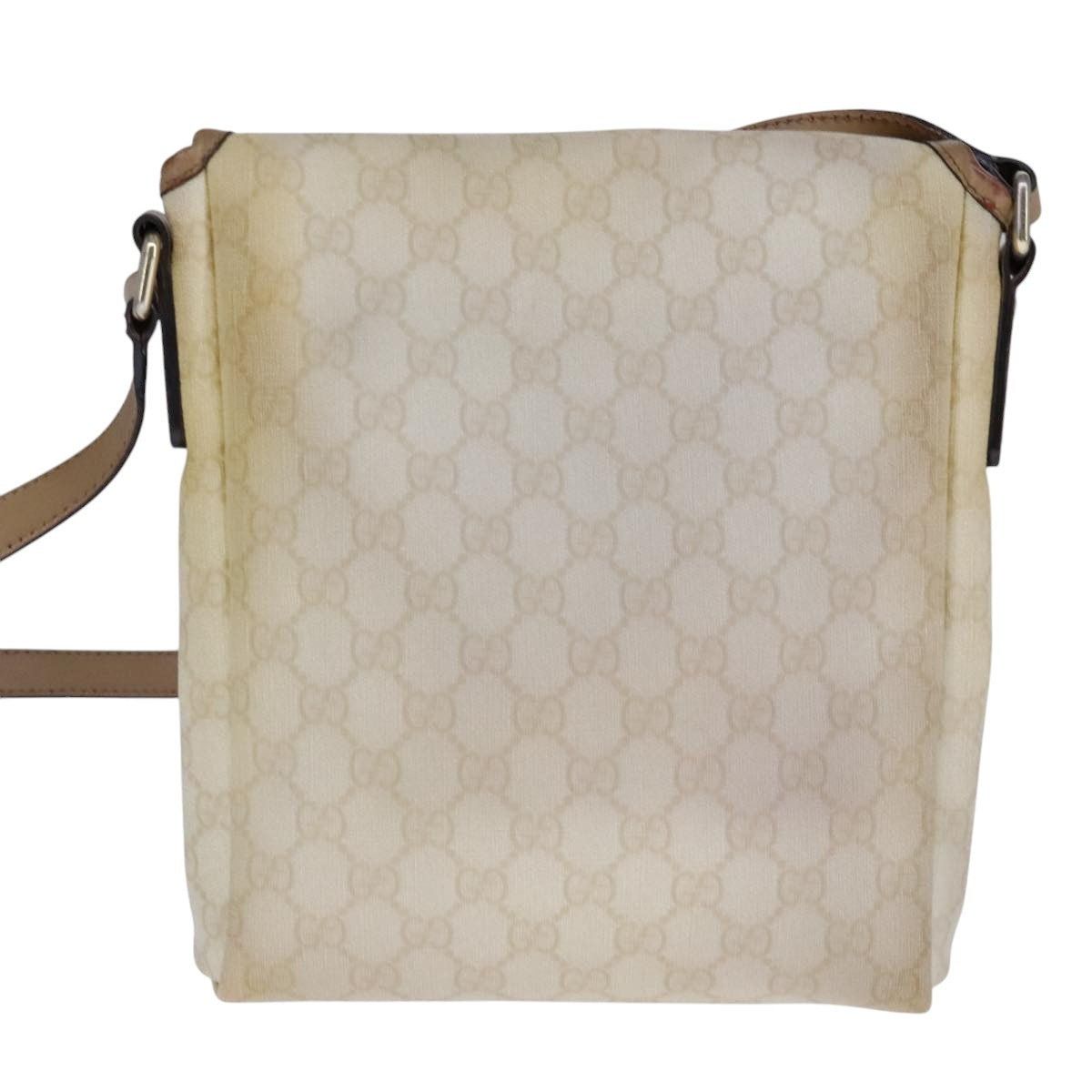 Gucci GUCCI GG Supreme Shoulder Bag Pvc Beige Gold Size ONE SIZE - 3 Thumbnail