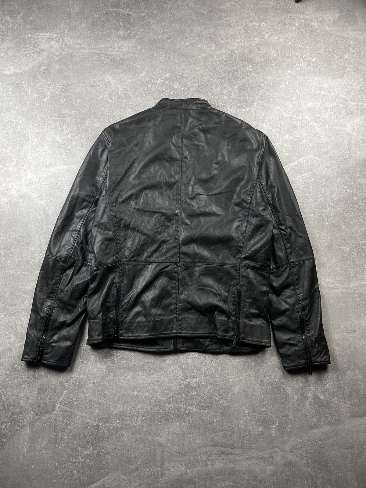 Strellson Strellson “Nelson” Black Lamb Leather Urban Jacket Designed Size US L / EU 52-54 / 3 - 9 Thumbnail