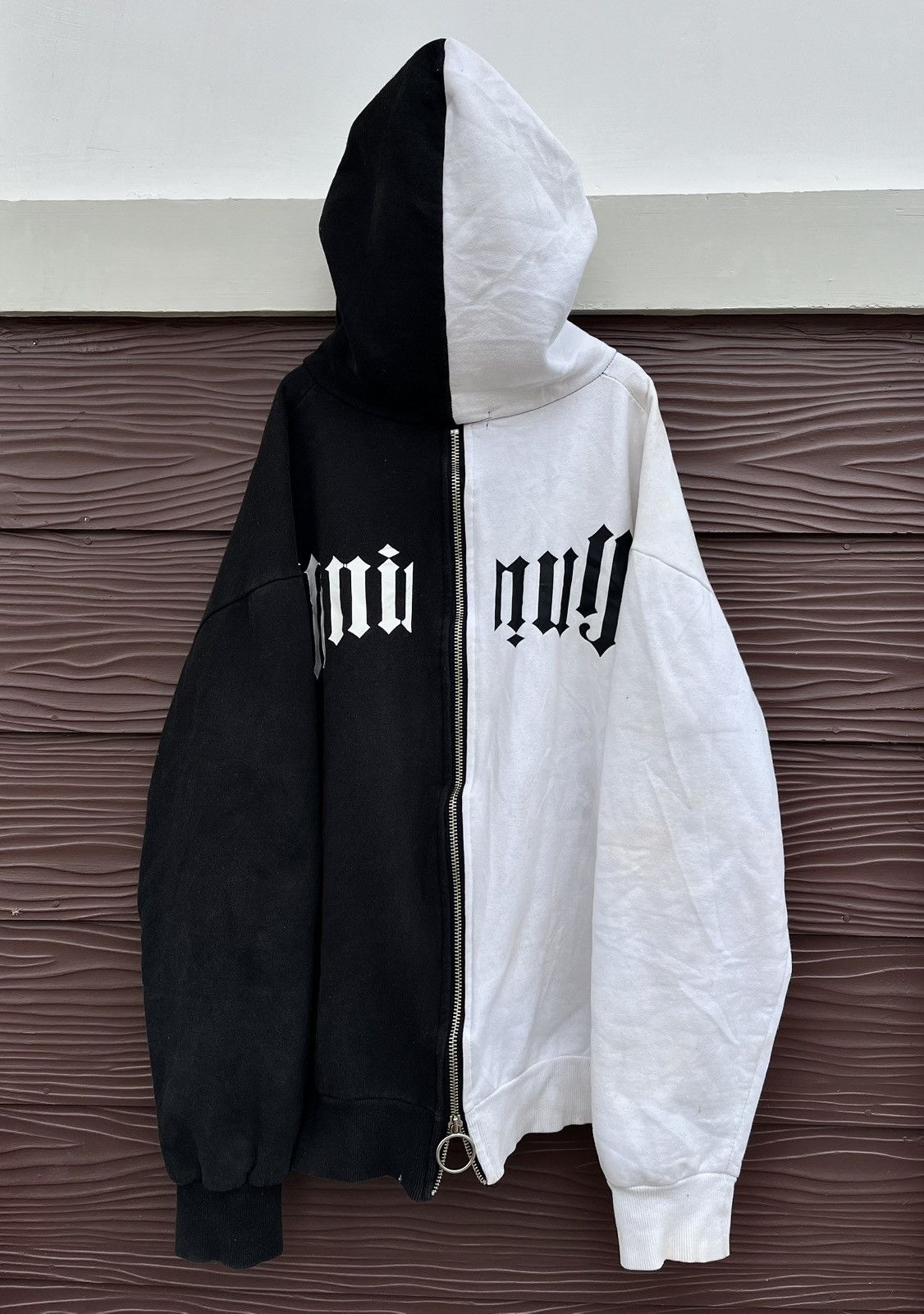 Japanese Brand Japanese Atti Back Zipper Hoodie y2k Size US L / EU 52-54 / 3 - 1 Thumbnail