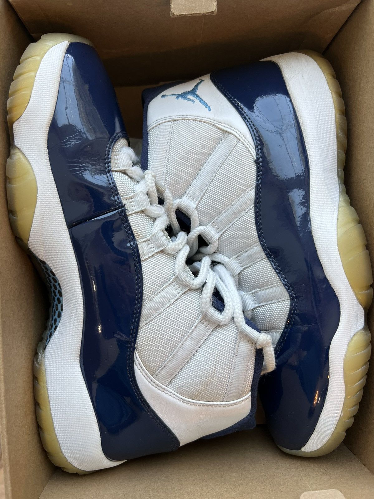 Jordan Brand × Nike Nike Air Jordan 11 Retro Win Like 82 Size 11.5 Size US 11.5 / EU 44-45 - 9 Thumbnail