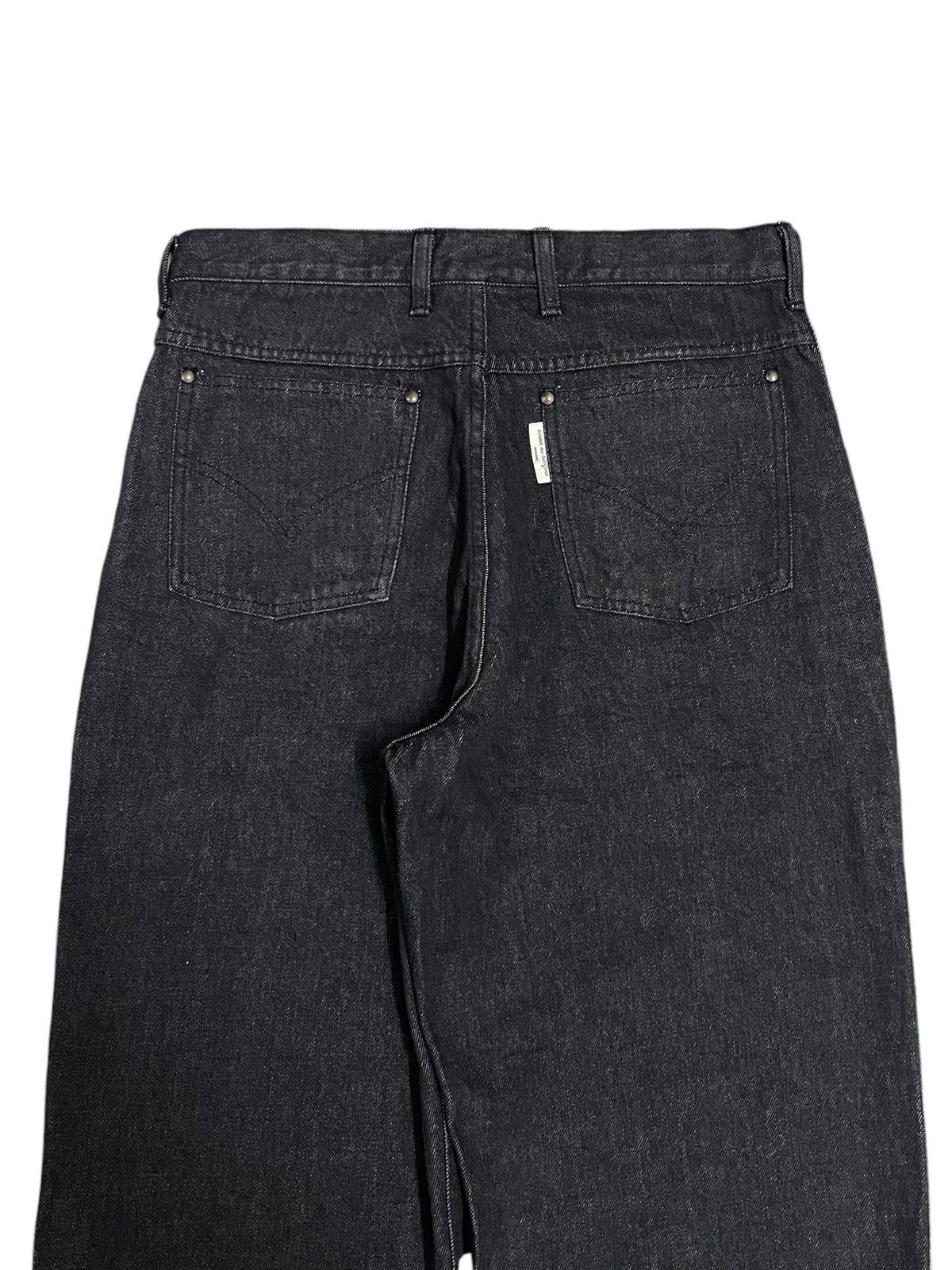Comme des Garcons Vintage Comme Des Garcons Avant-Garde Denim Grey Wash Jeans Size US 31 - 7 Thumbnail