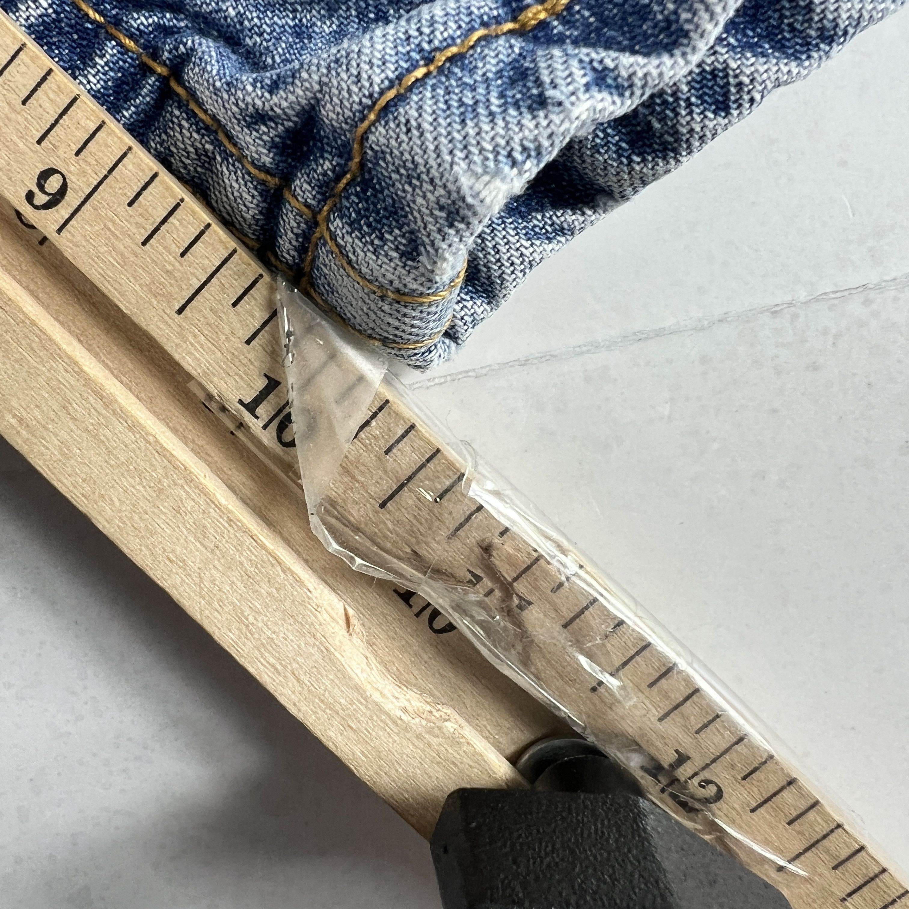 Levi's × Vintage Y2K Levi's Jean Shorts 569 Loose Faded Bermuda Denim Jorts Size US 36 / EU 52 - 15 Thumbnail