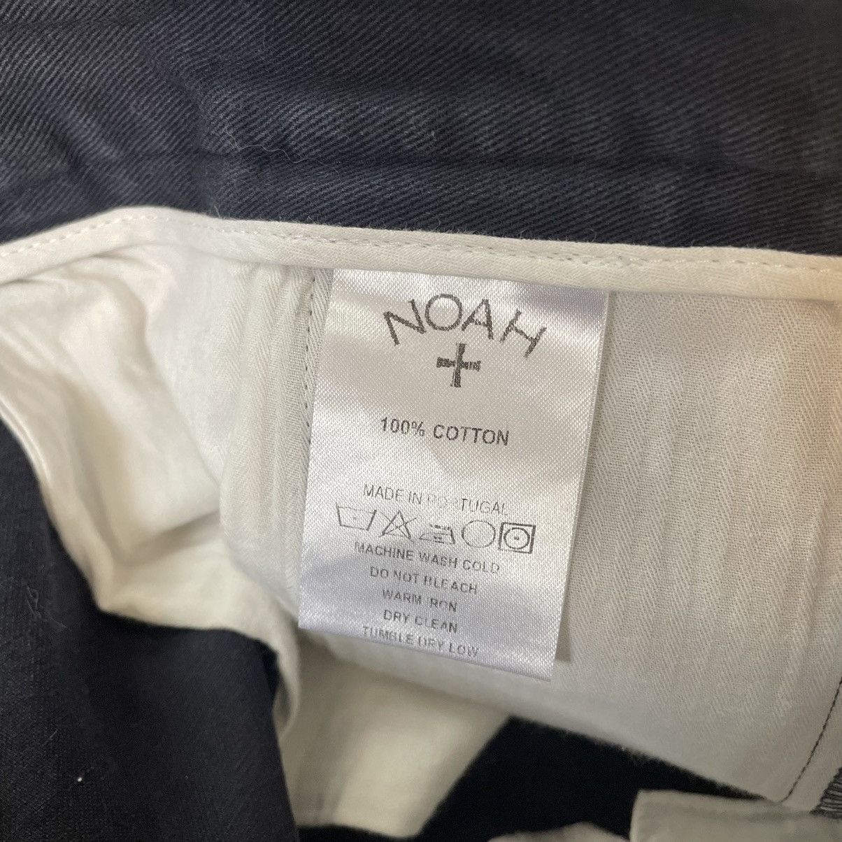 Noah Noah Double Pleated Navy Blue Pants Size US 32 / EU 48 - 4 Thumbnail