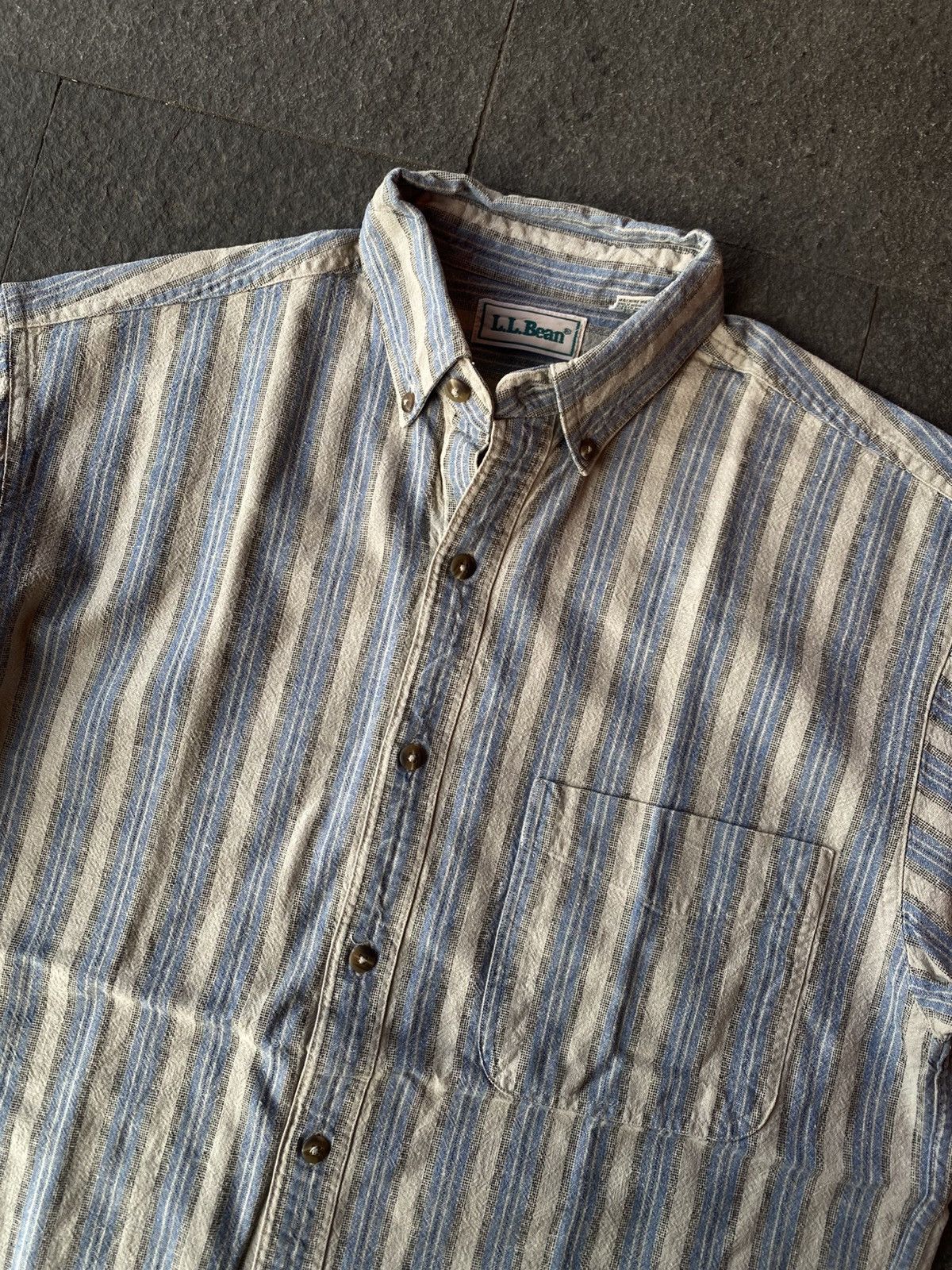 L.L. Bean Vintage LL Bean Stripped Size US L / EU 52-54 / 3 - 3 Thumbnail