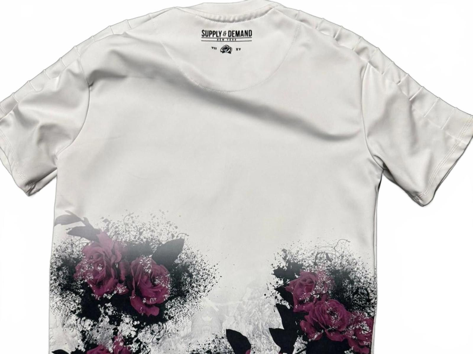 Supply & Demand Supply & Demand 'Respect' Graphic T-Shirt - Floral Design Size US M / EU 48-50 / 2 - 3 Thumbnail