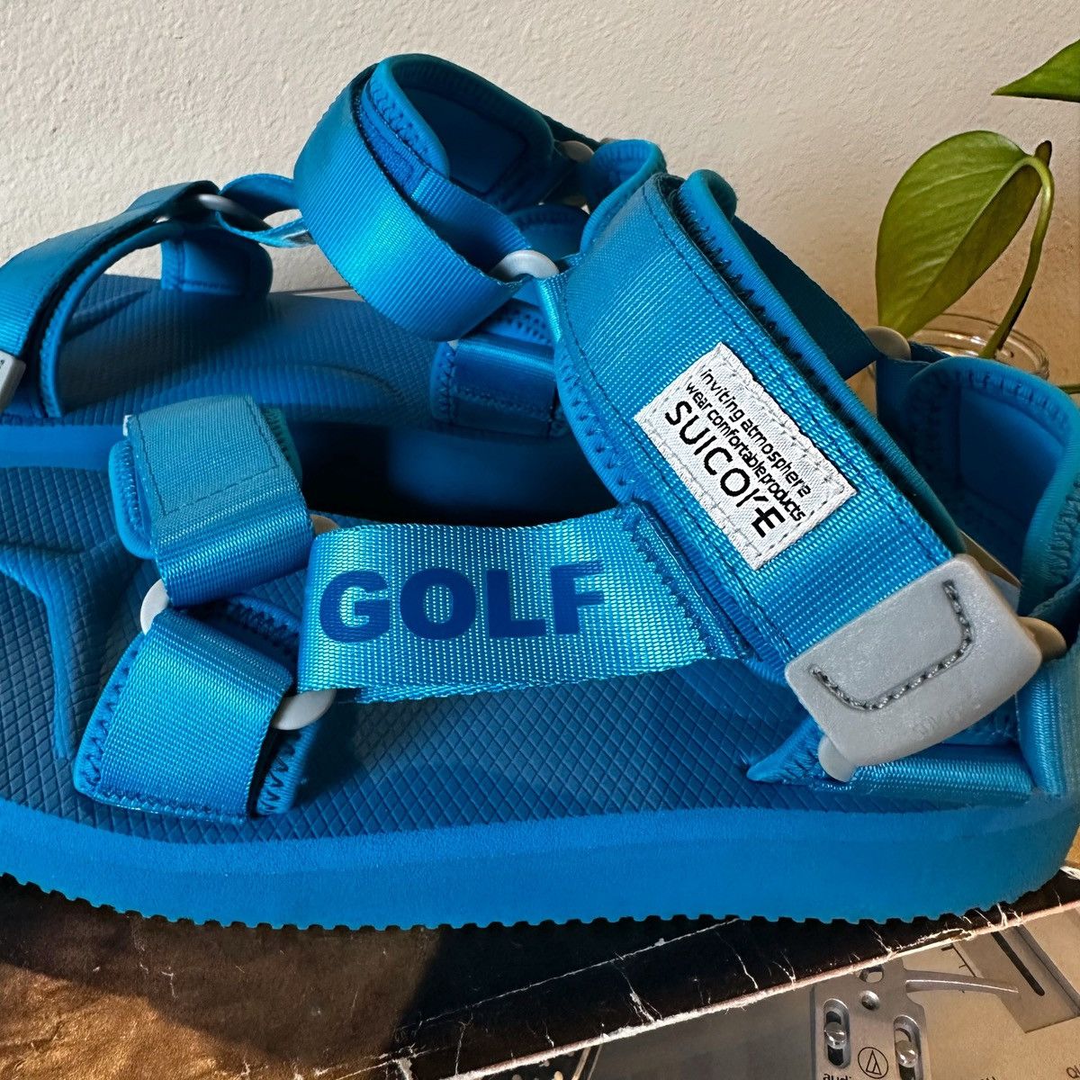 Golf Wang GOLF WANG AND SUICOKE blue sandal Size US 6 / EU 39 - 2 Thumbnail