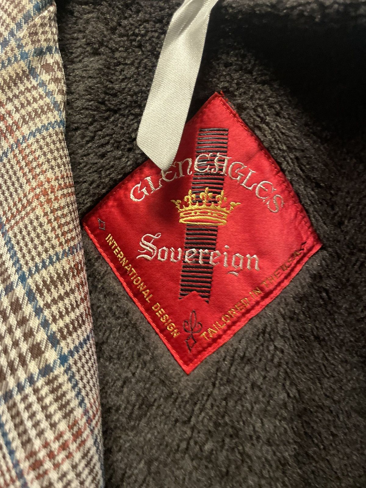 Other Gleneagles Sovereign | Lined Houndstooth Plaid trench 44L Size US S / EU 44-46 / 1 - 3 Thumbnail