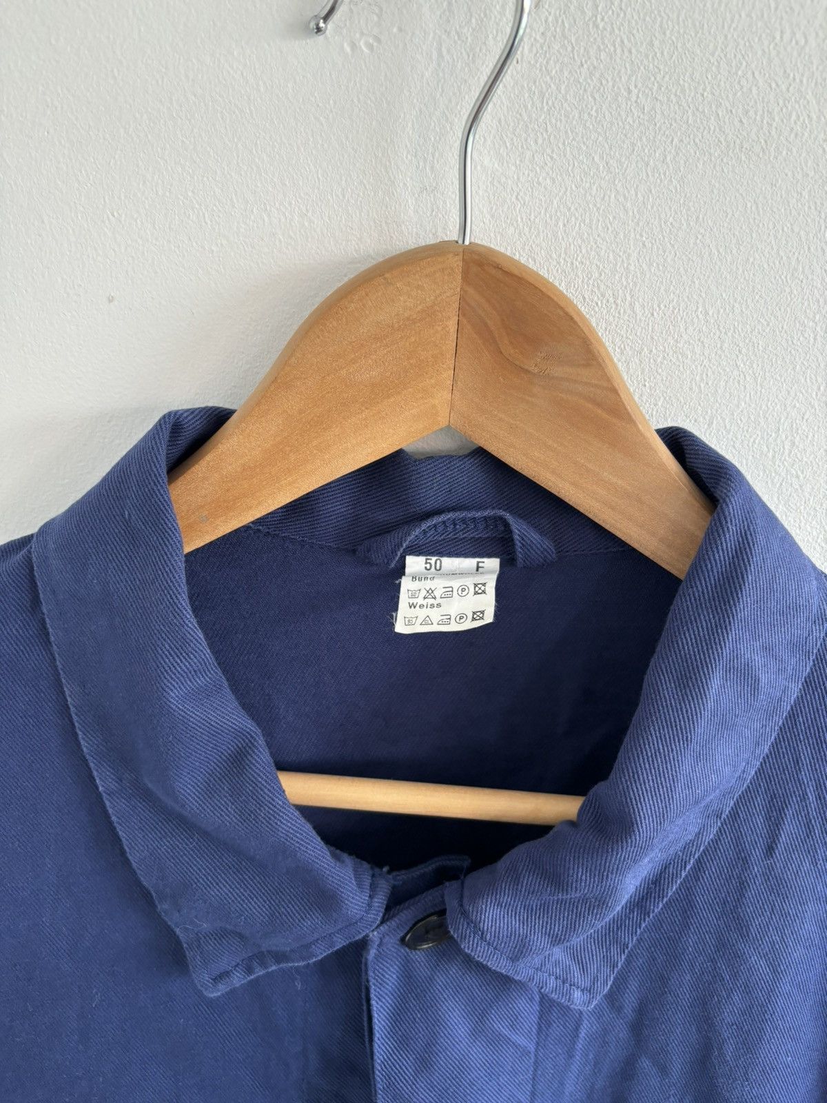 Le Laboureur Vintage Sanfor Chore French Worker Jacket Size US M / EU 48-50 / 2 - 5 Thumbnail