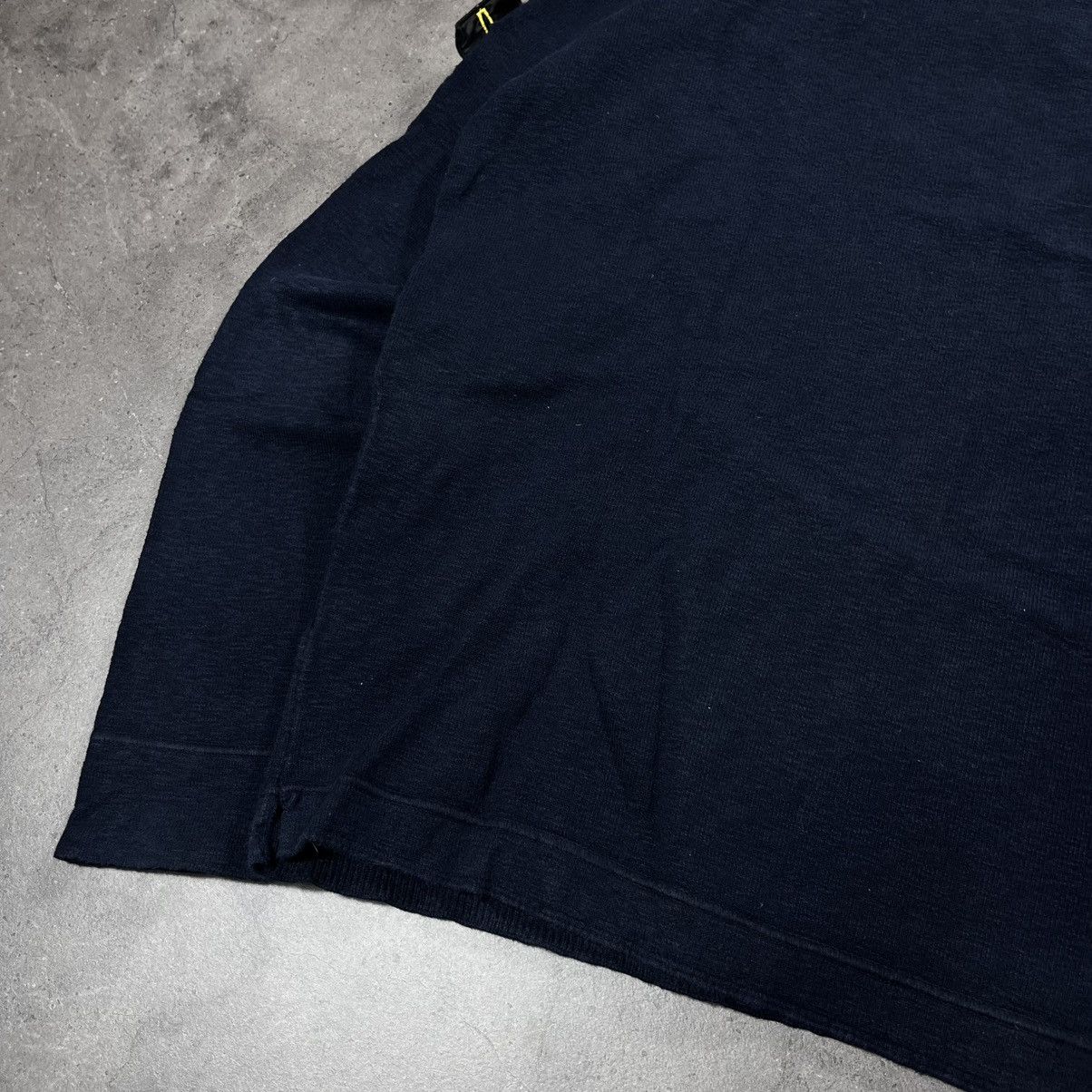 Stone Island Stone Island 00s Vintage Vneck Knit Sweater Massimo Osti Size US L / EU 52-54 / 3 - 14 Thumbnail