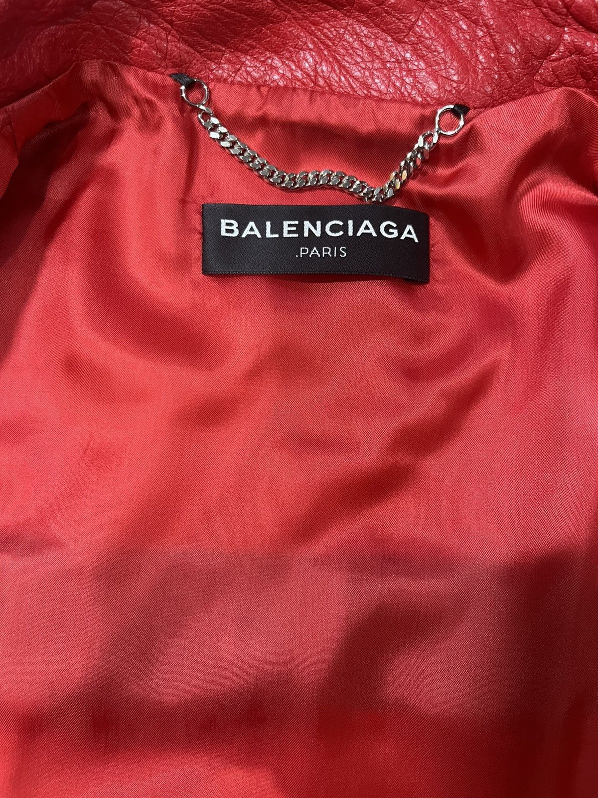 Balenciaga Balenciaga Moto Ring Leather Jacket Size US M / EU 48-50 / 2 - 5 Thumbnail