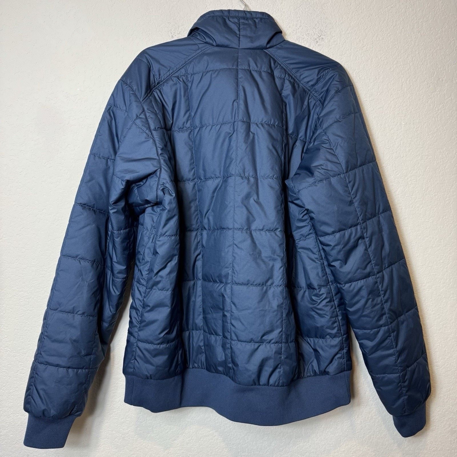 Patagonia Patagonia Box Quilted Pullover 1/4 Zip Insulated Blue Mens L Size US L / EU 52-54 / 3 - 11 Thumbnail
