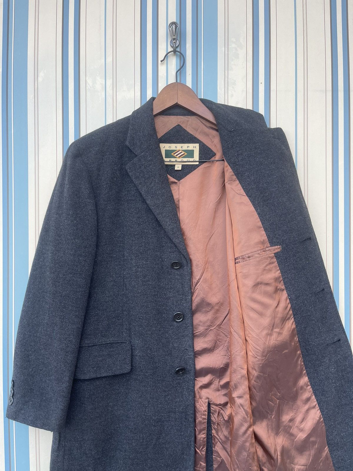 Designer JOSEPH ABBOUD WOOL LONG COAT Size US M / EU 48-50 / 2 - 4 Thumbnail