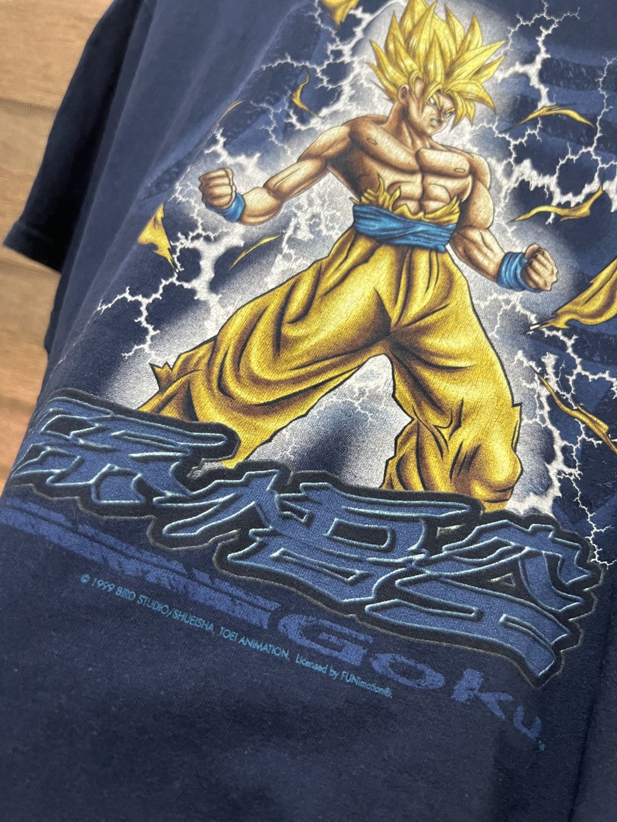 Vintage Vintage 90s Dragonball Z GOKU Supersaiyan Solo Anime Size US L / EU 52-54 / 3 - 6 Thumbnail