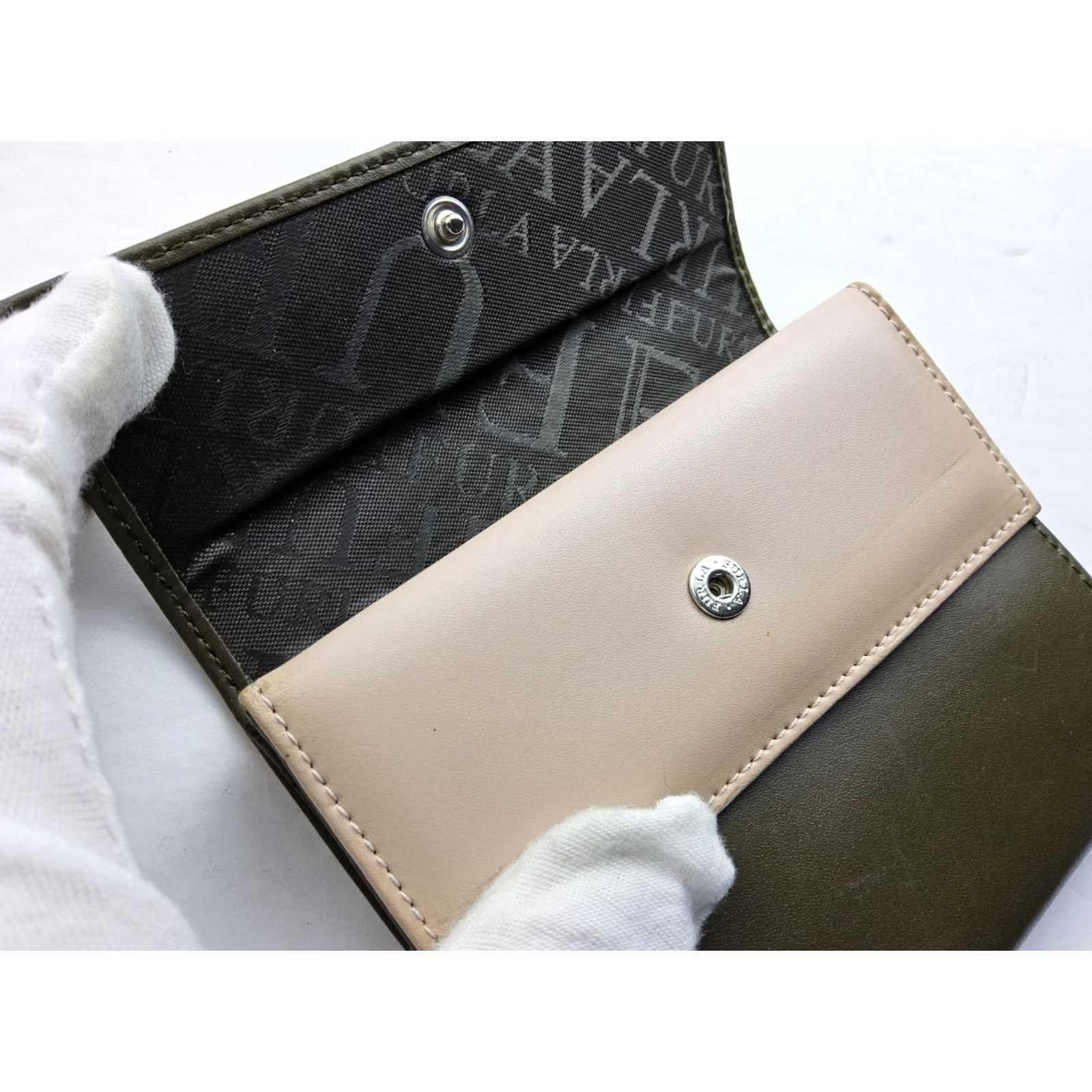Furla Furla Wallet Leather Double Snap Two Tone Multicolor Women? (Note: Unable to determine exact structure) Size ONE SIZE - 4 Thumbnail